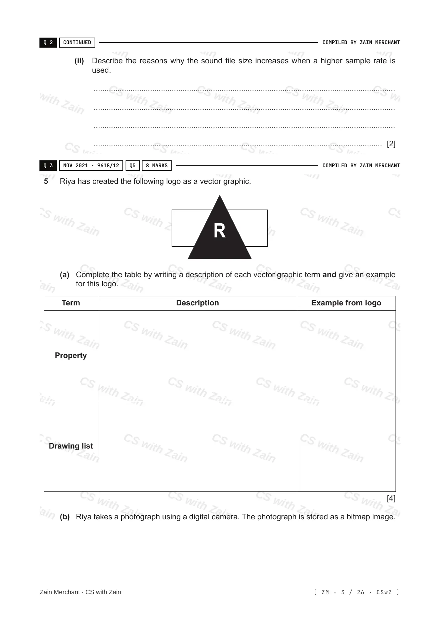 1.2 Multimedia questions, page 2