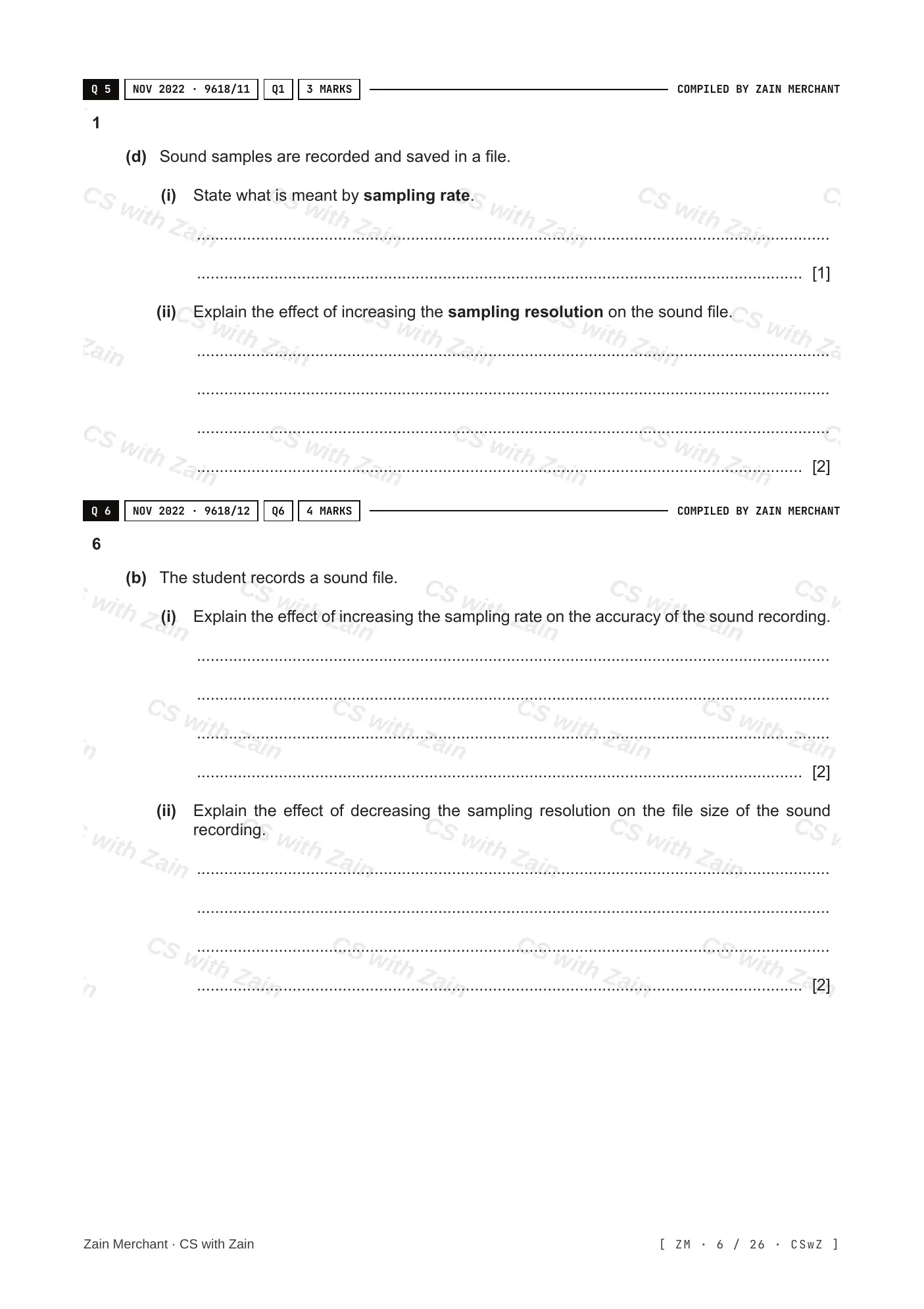 1.2 Multimedia questions, page 5