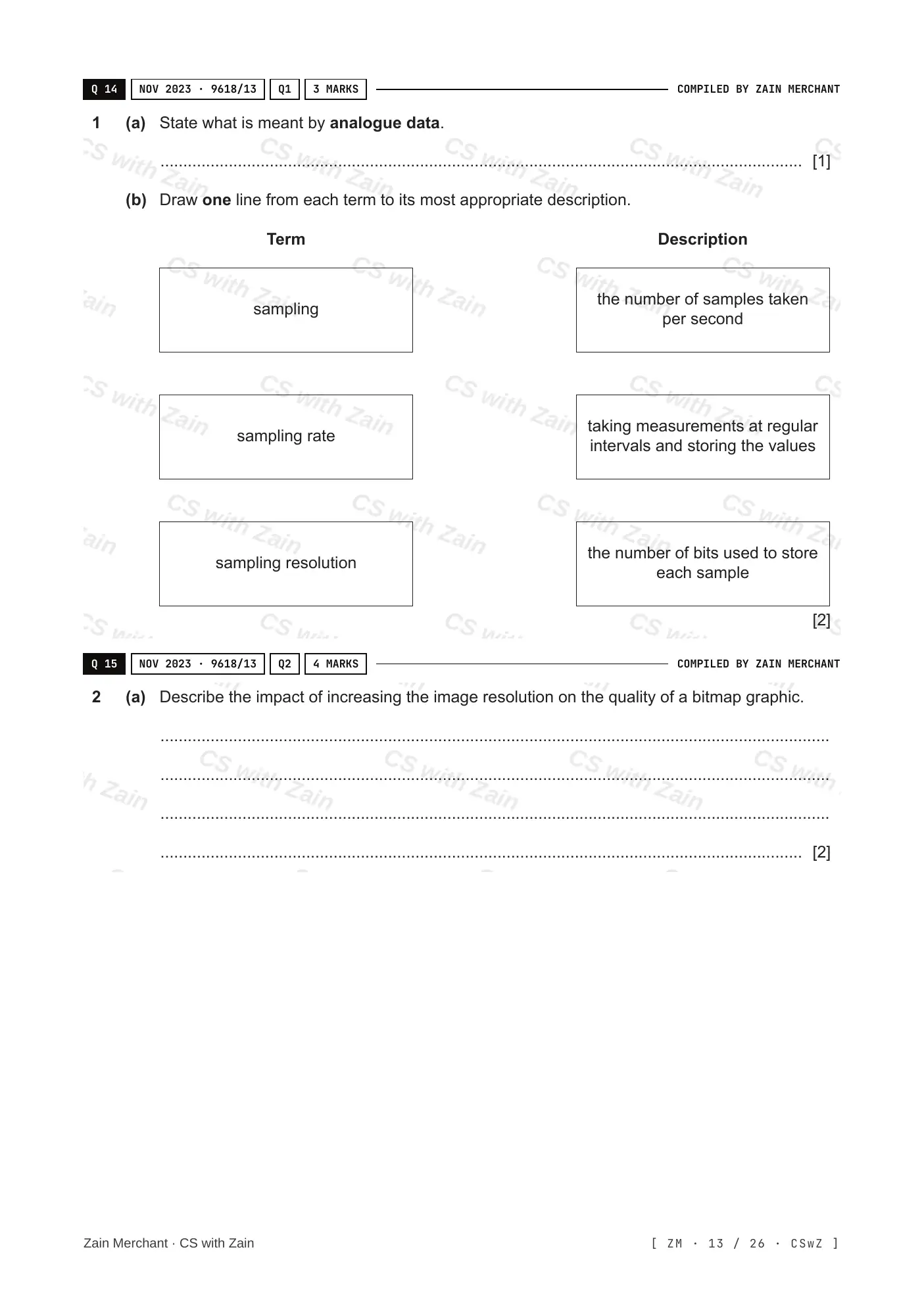 1.2 Multimedia questions, page 12