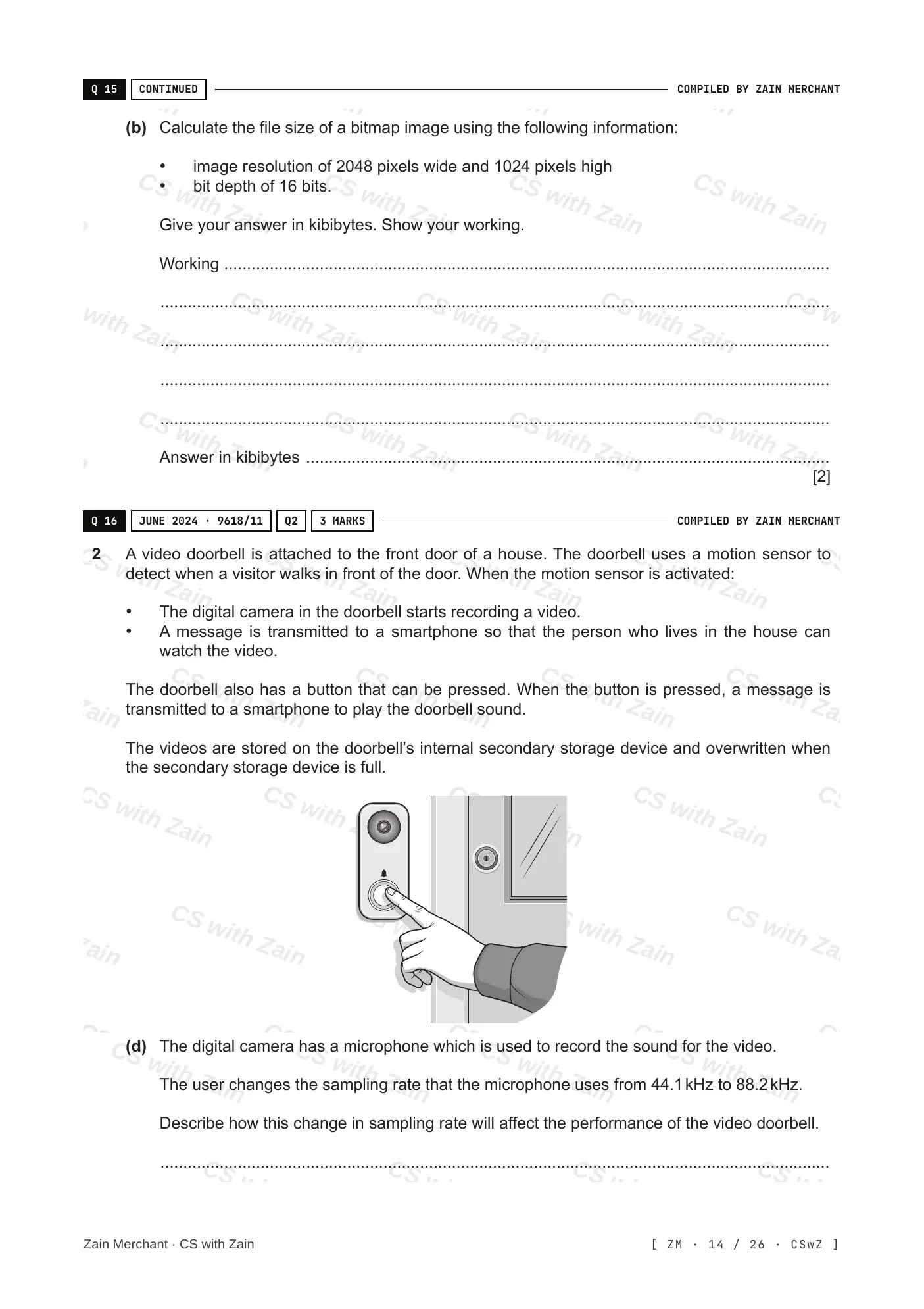 1.2 Multimedia questions, page 13