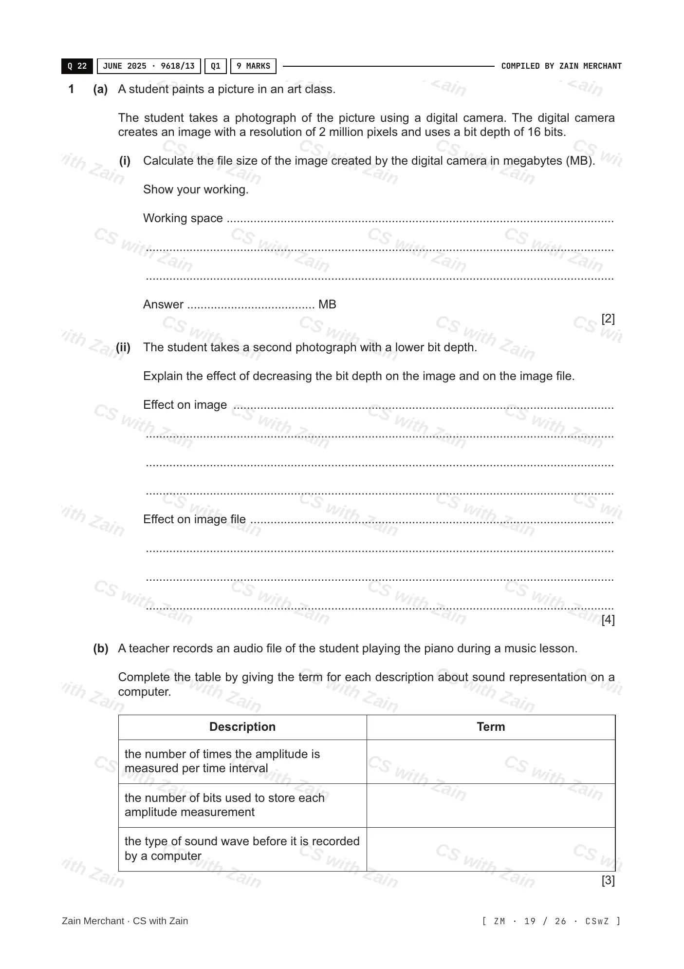 1.2 Multimedia questions, page 18