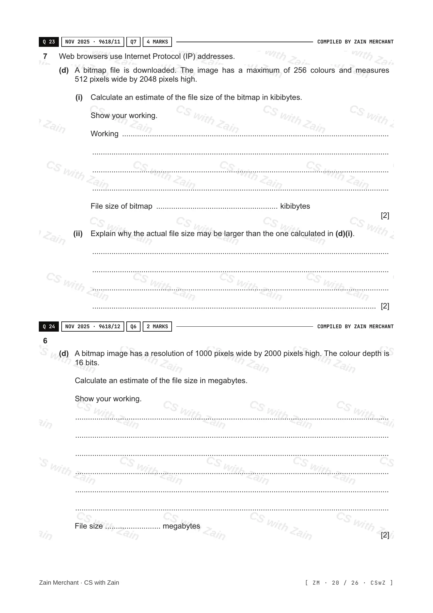 1.2 Multimedia questions, page 19