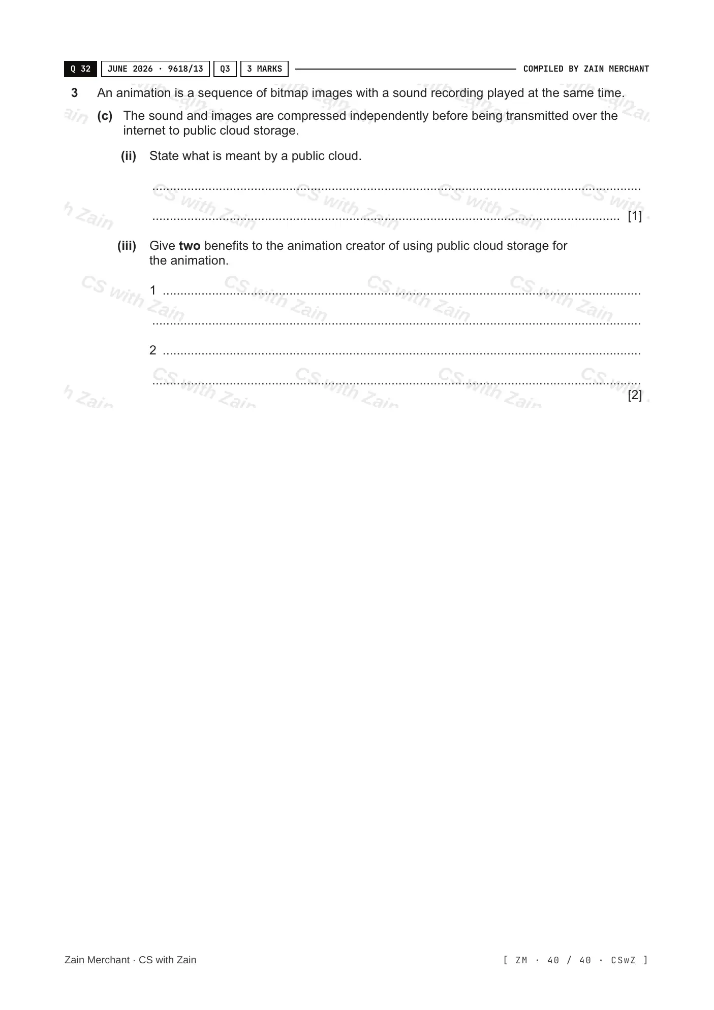2.1 Networks including the internet questions, page 39