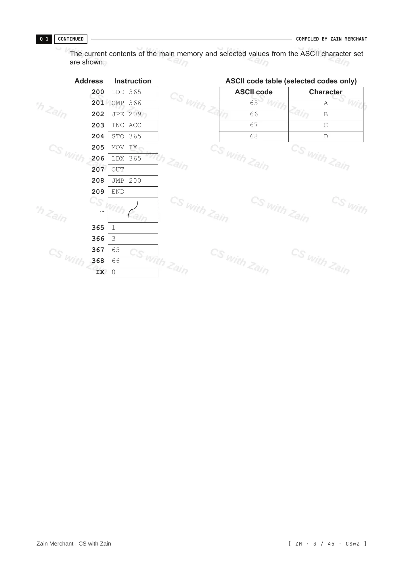 4.2 Assembly Language questions, page 2