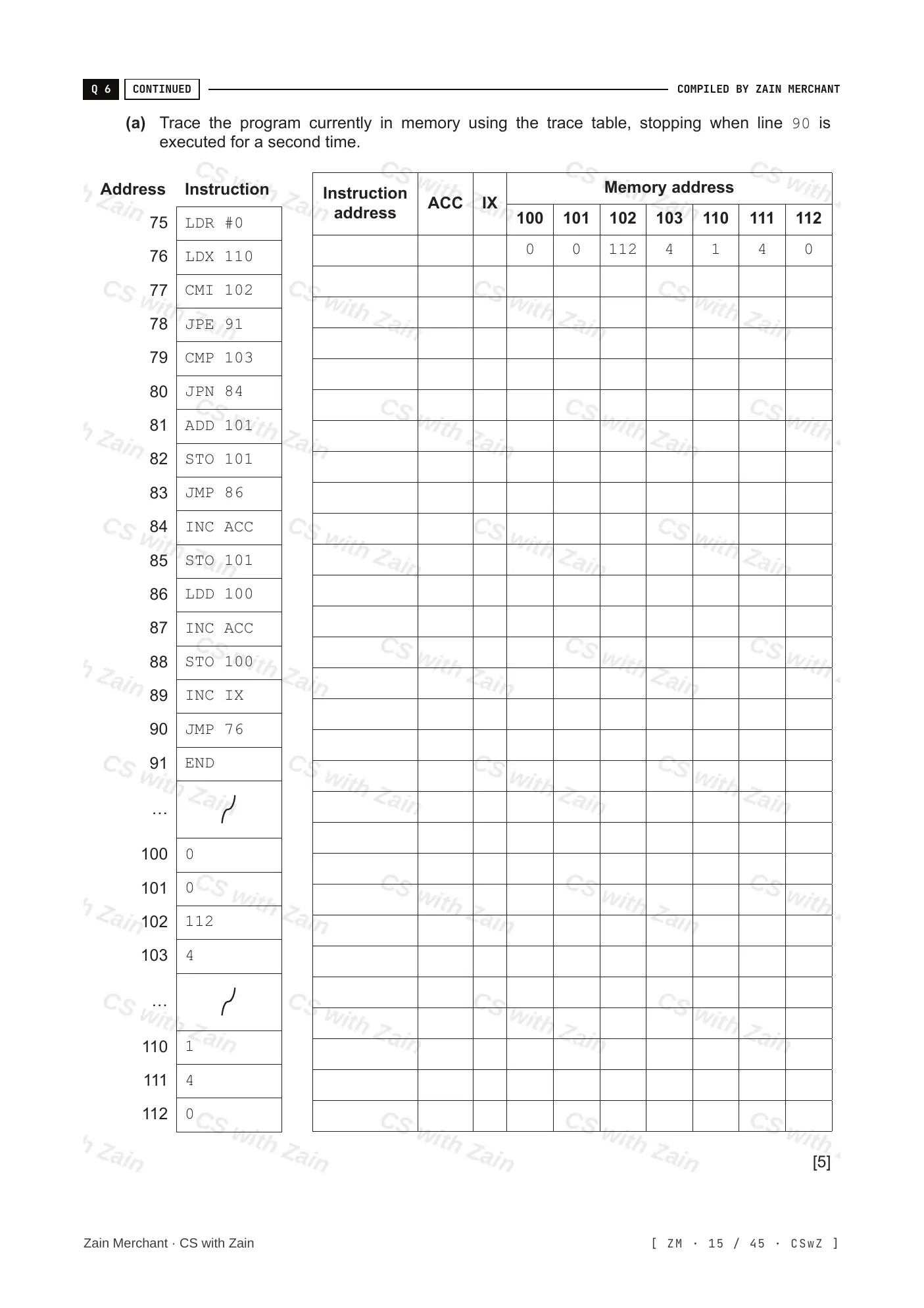 4.2 Assembly Language questions, page 14
