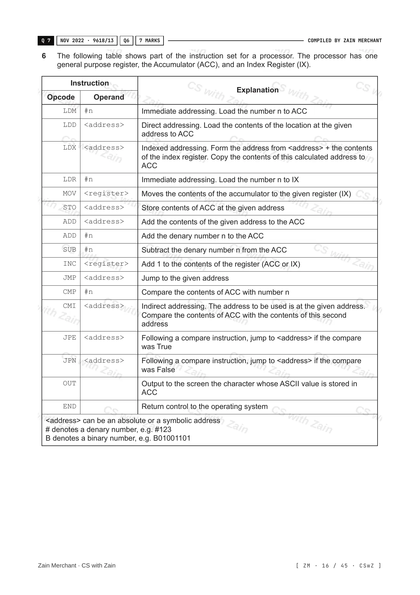 4.2 Assembly Language questions, page 15