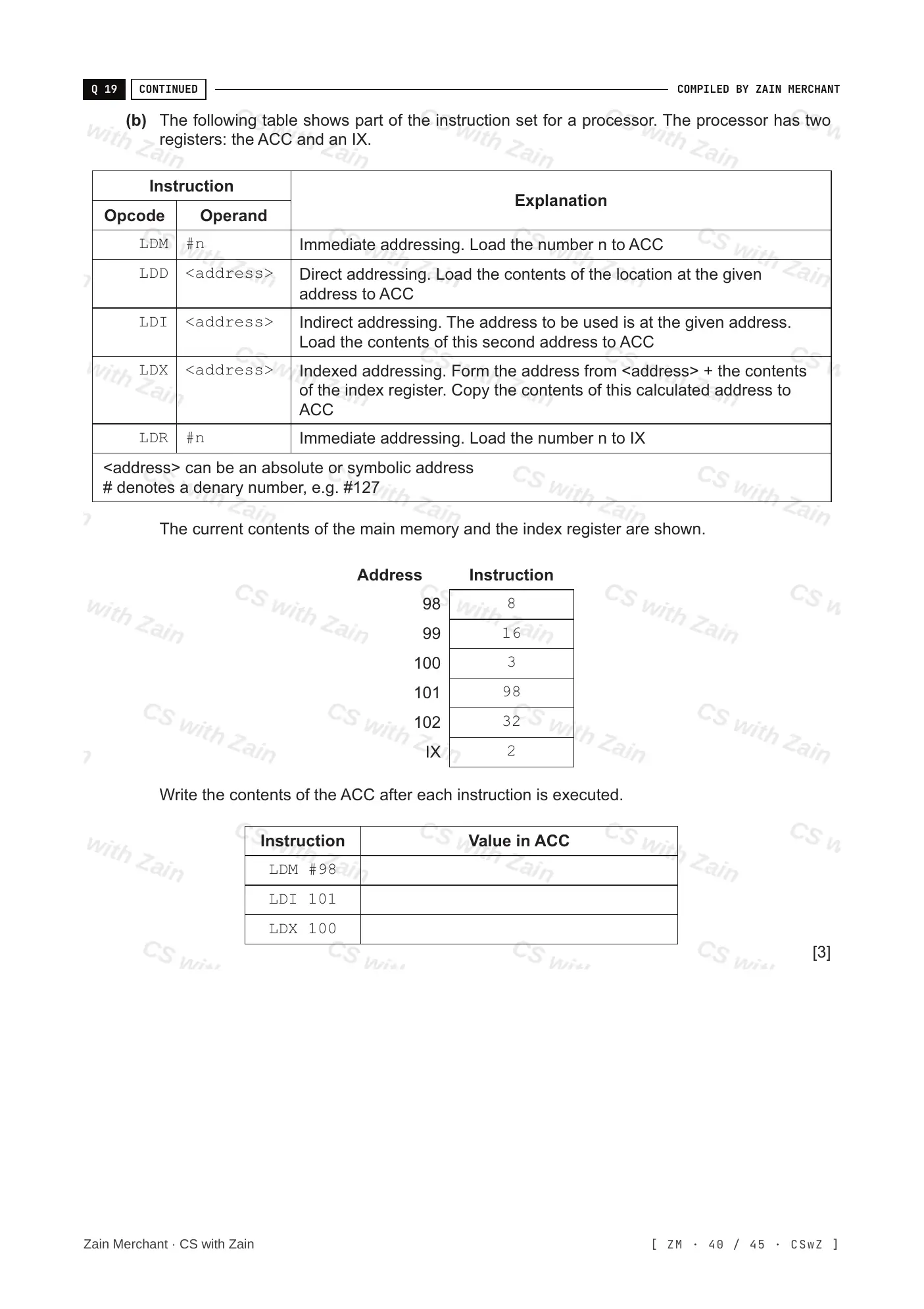 4.2 Assembly Language questions, page 39