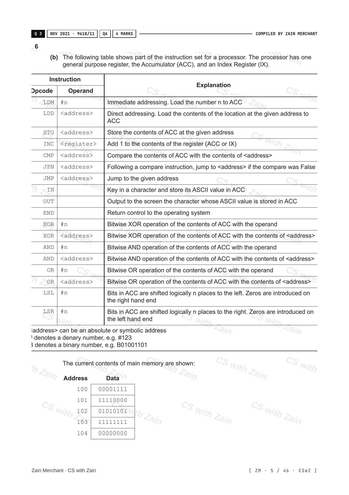 4.3 Bit manipulation questions, page 4