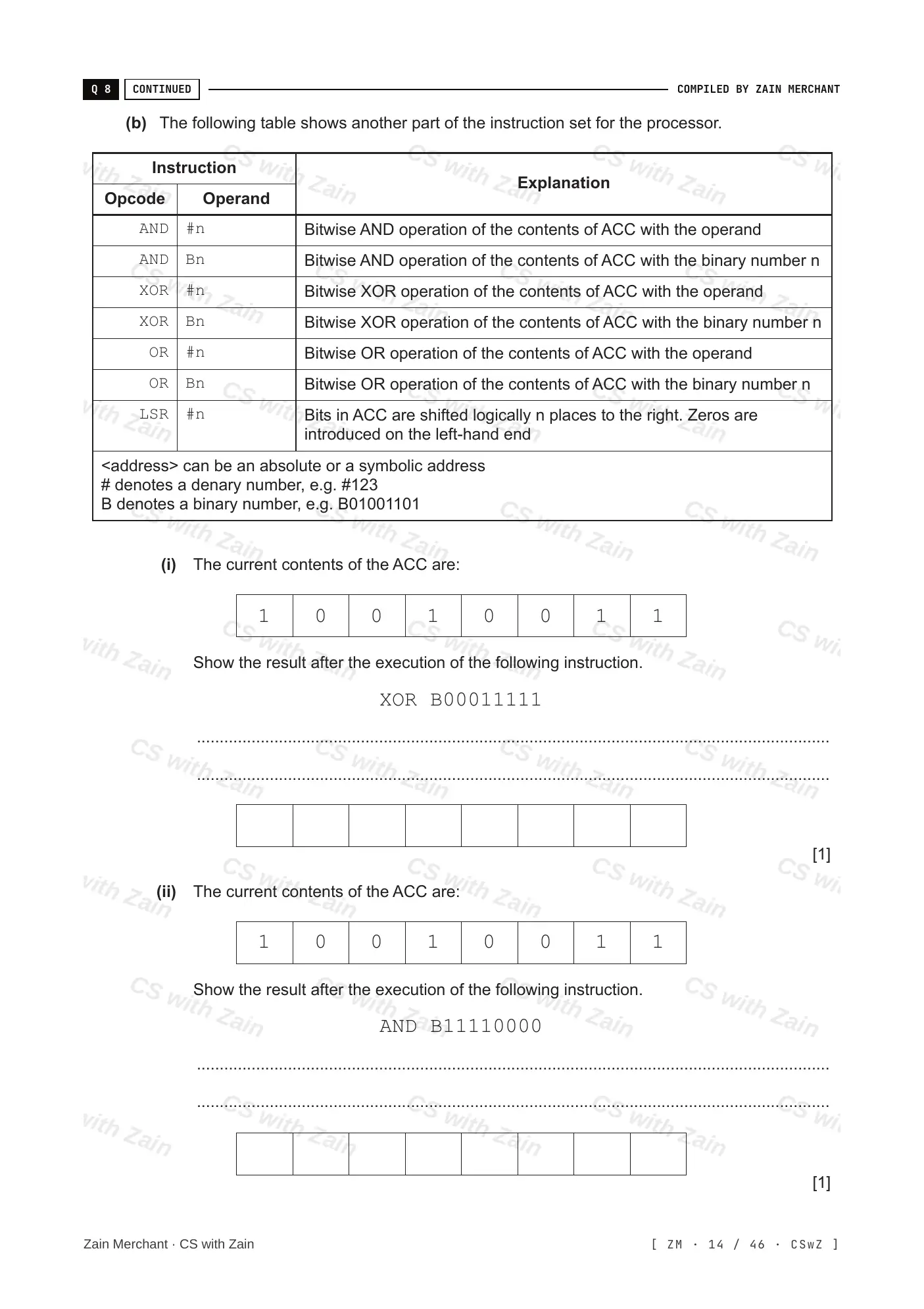 4.3 Bit manipulation questions, page 13
