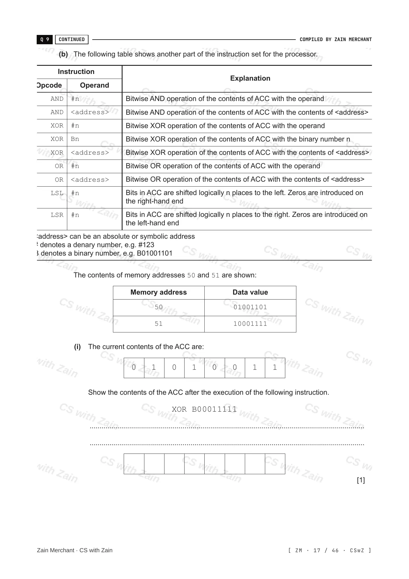 4.3 Bit manipulation questions, page 16