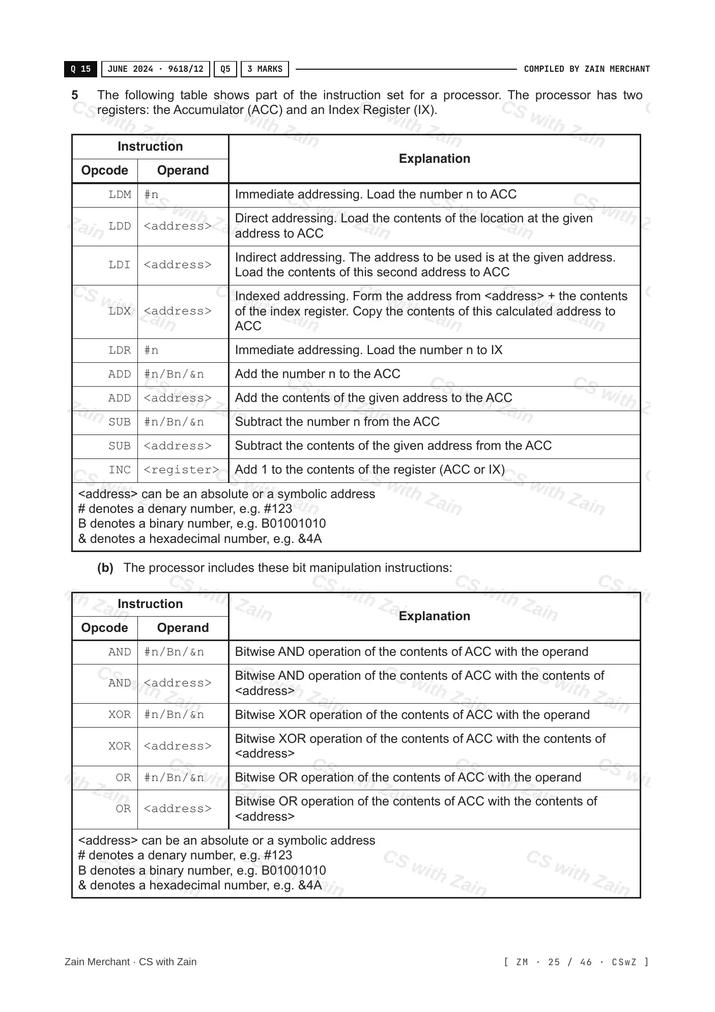 4.3 Bit manipulation questions, page 24