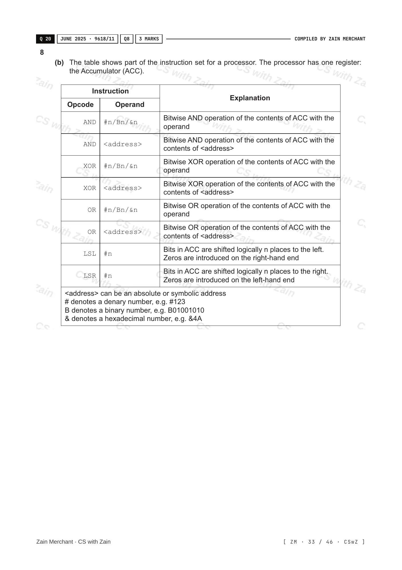 4.3 Bit manipulation questions, page 32