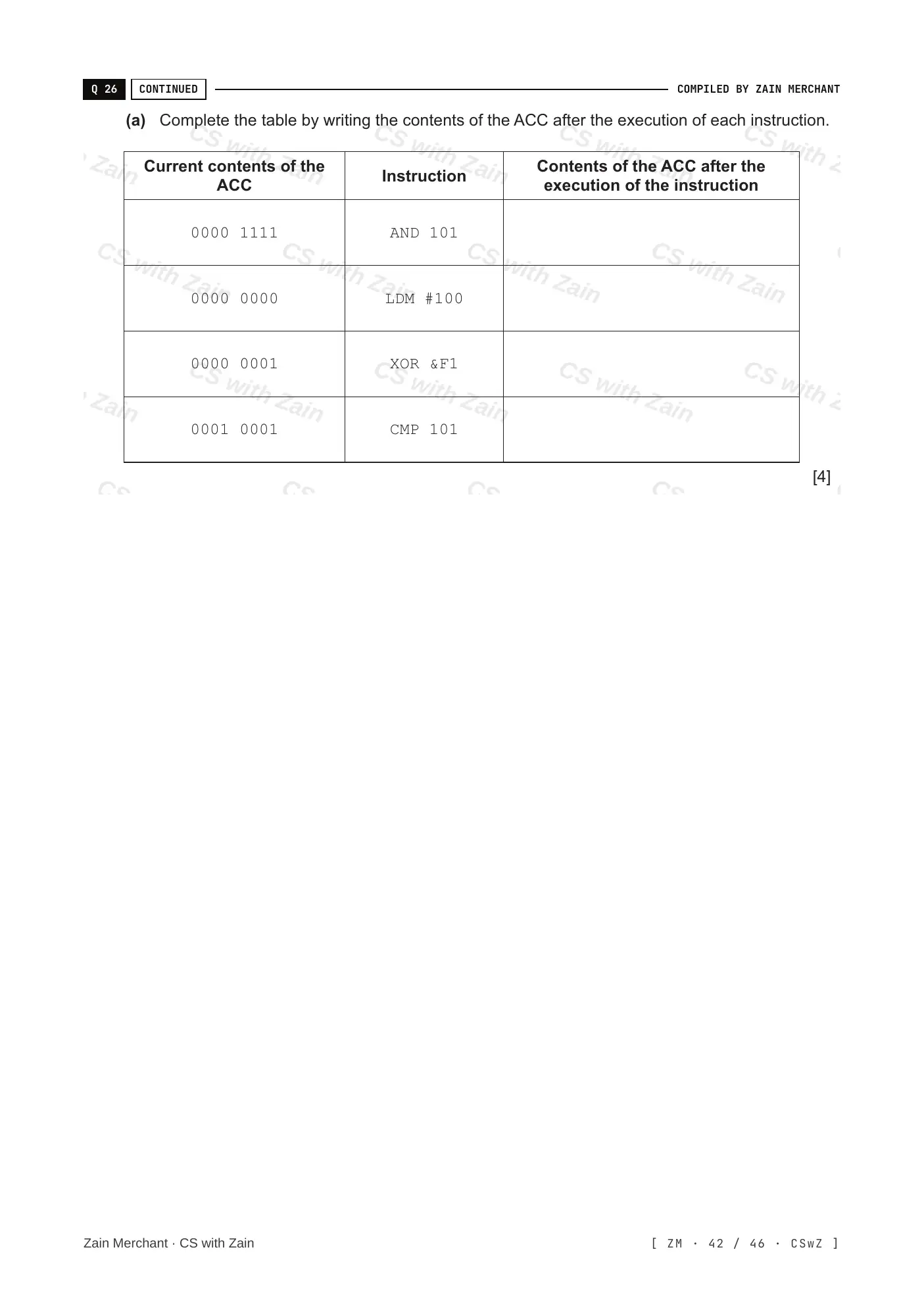 4.3 Bit manipulation questions, page 41