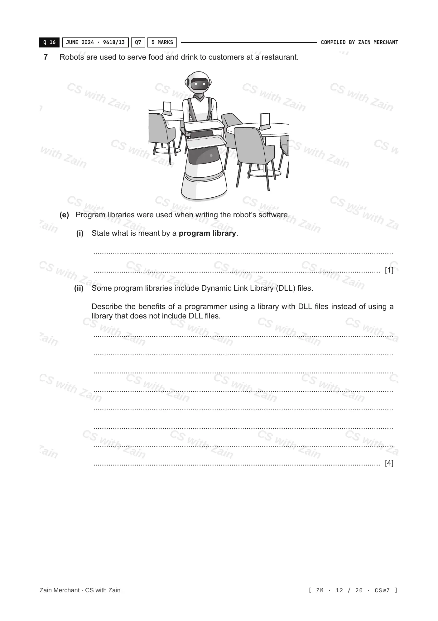 5.1 Operating Systems questions, page 11