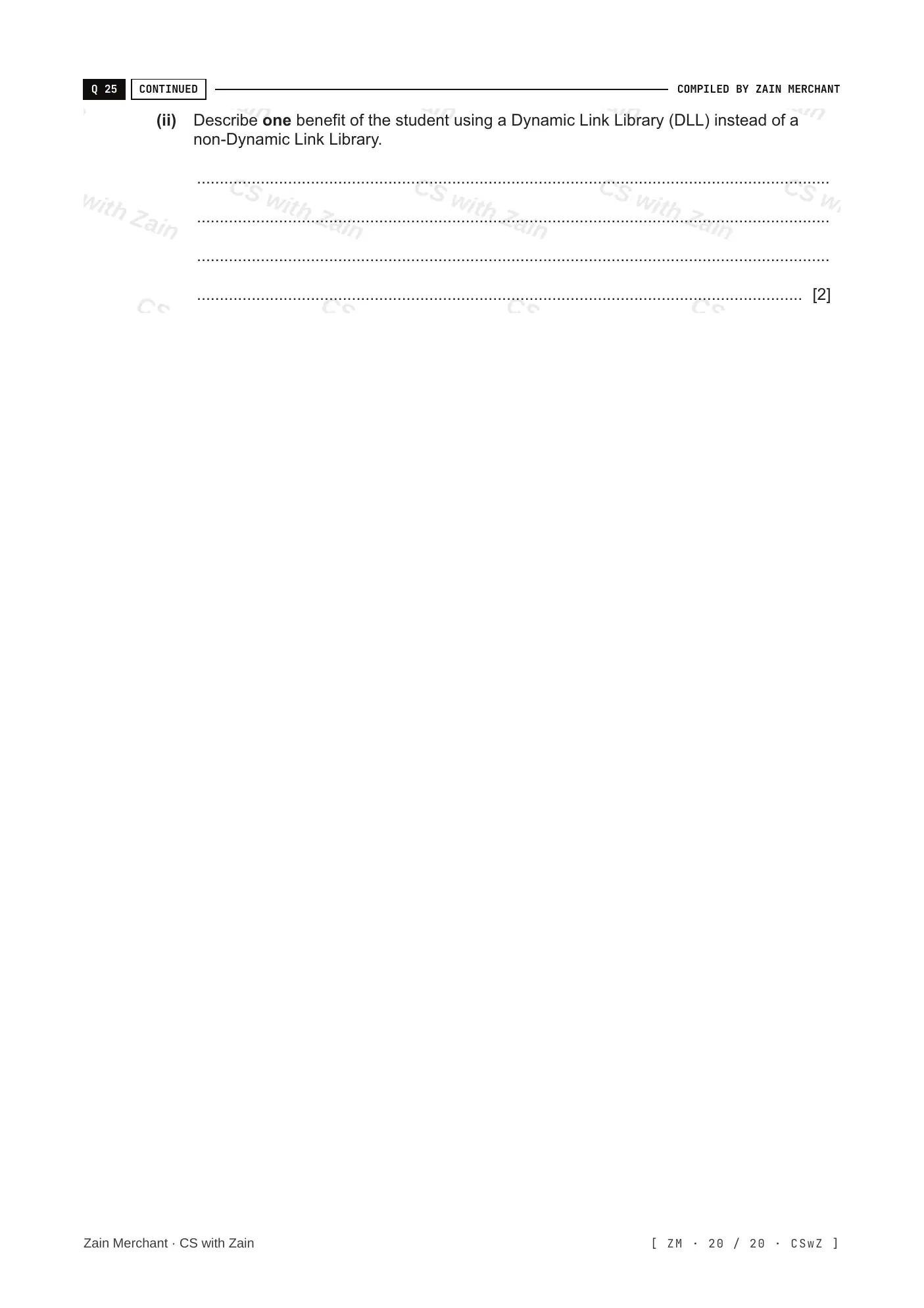 5.1 Operating Systems questions, page 19