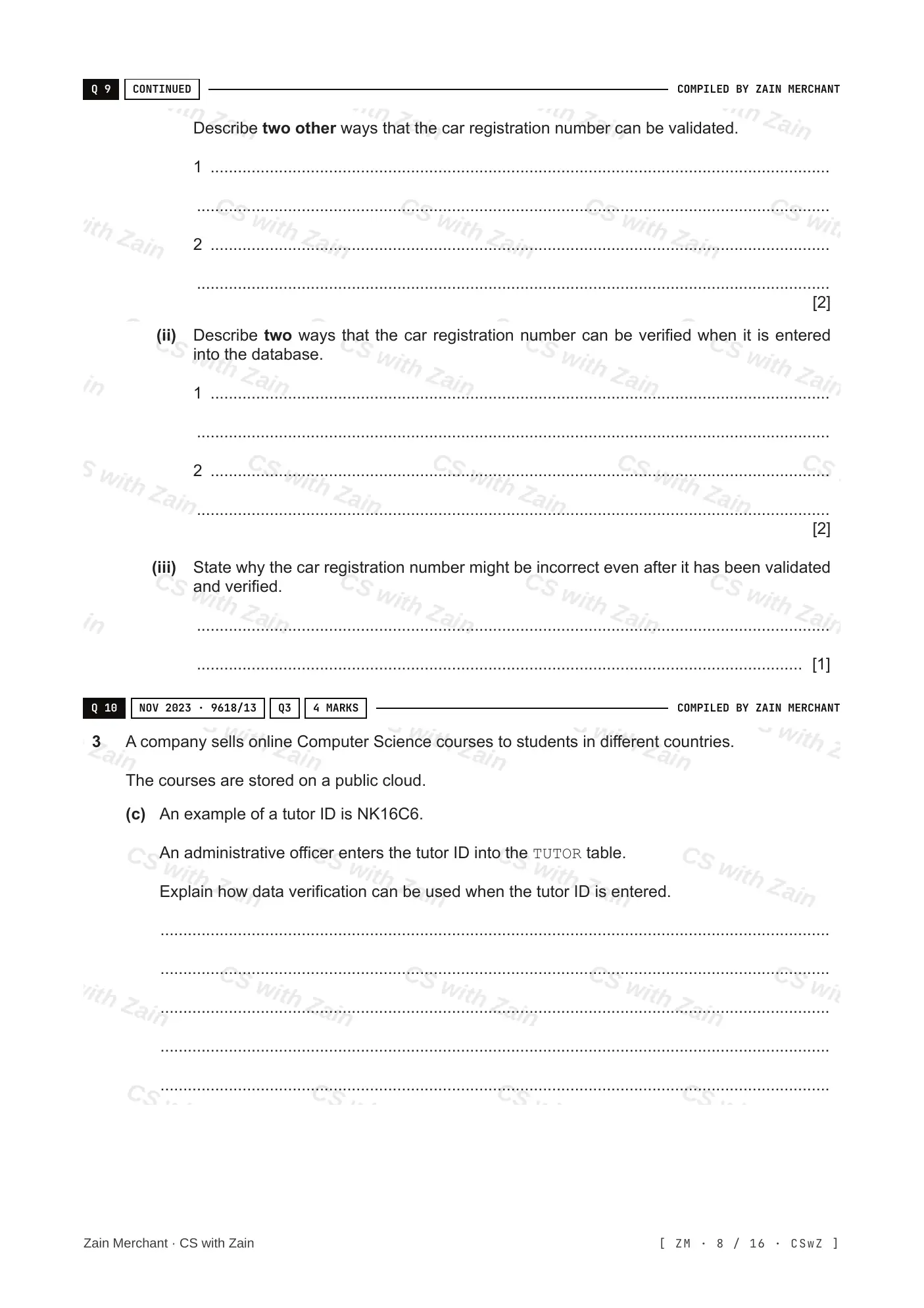 6.2 Data Integrity questions, page 7