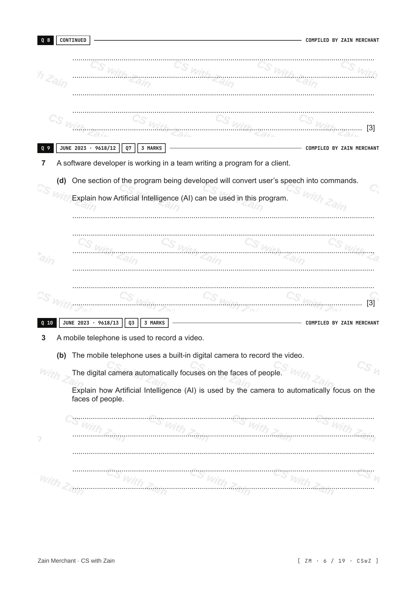 7.1 Ethics and Ownership questions, page 5