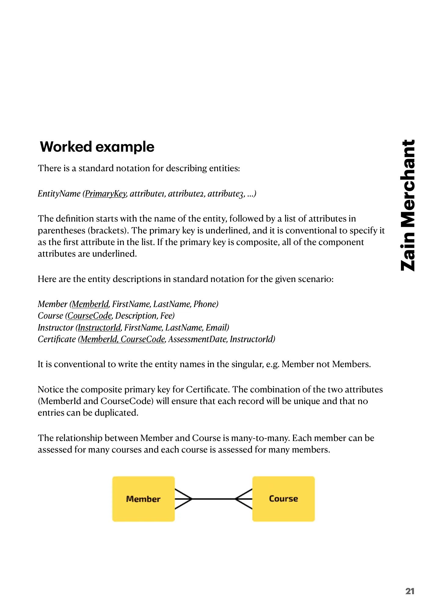 8.1 Database Concepts book pages, page 21