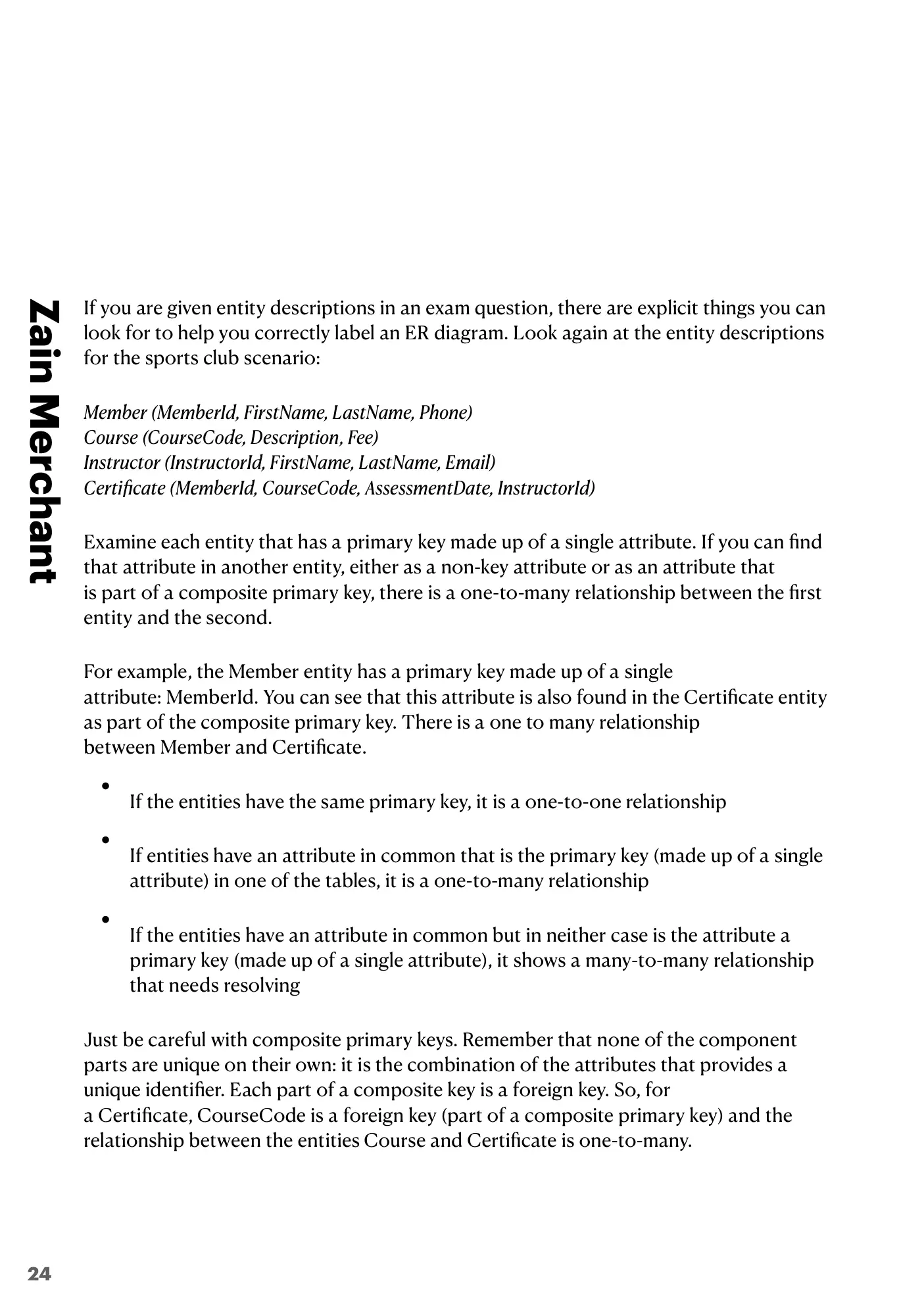8.1 Database Concepts book pages, page 24