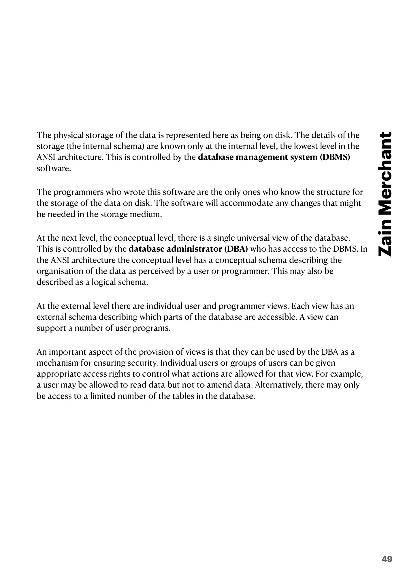 8.2 Database Management Systems (DBMS) book pages, page 3