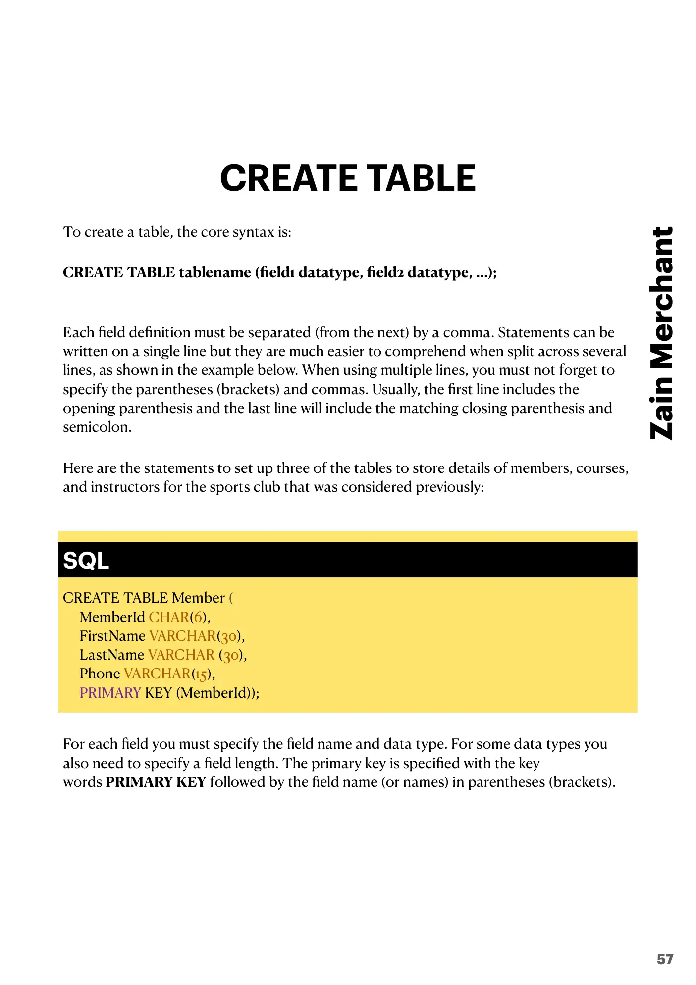 8.3 Data Definition Language (DDL) and Data Manipulation Language (DML) book pages, page 5