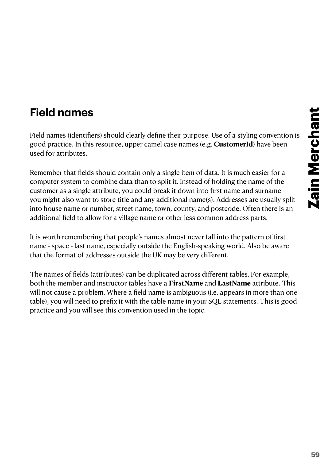 8.3 Data Definition Language (DDL) and Data Manipulation Language (DML) book pages, page 7