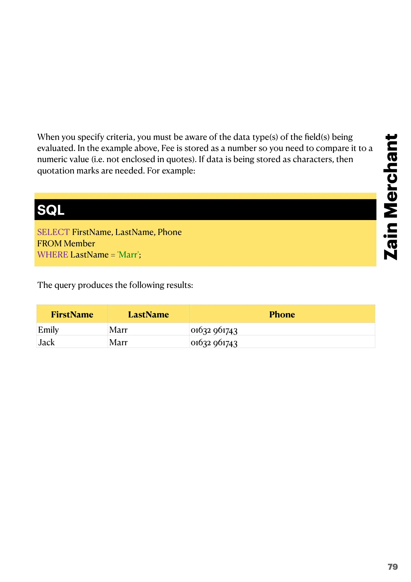 8.3 Data Definition Language (DDL) and Data Manipulation Language (DML) book pages, page 27