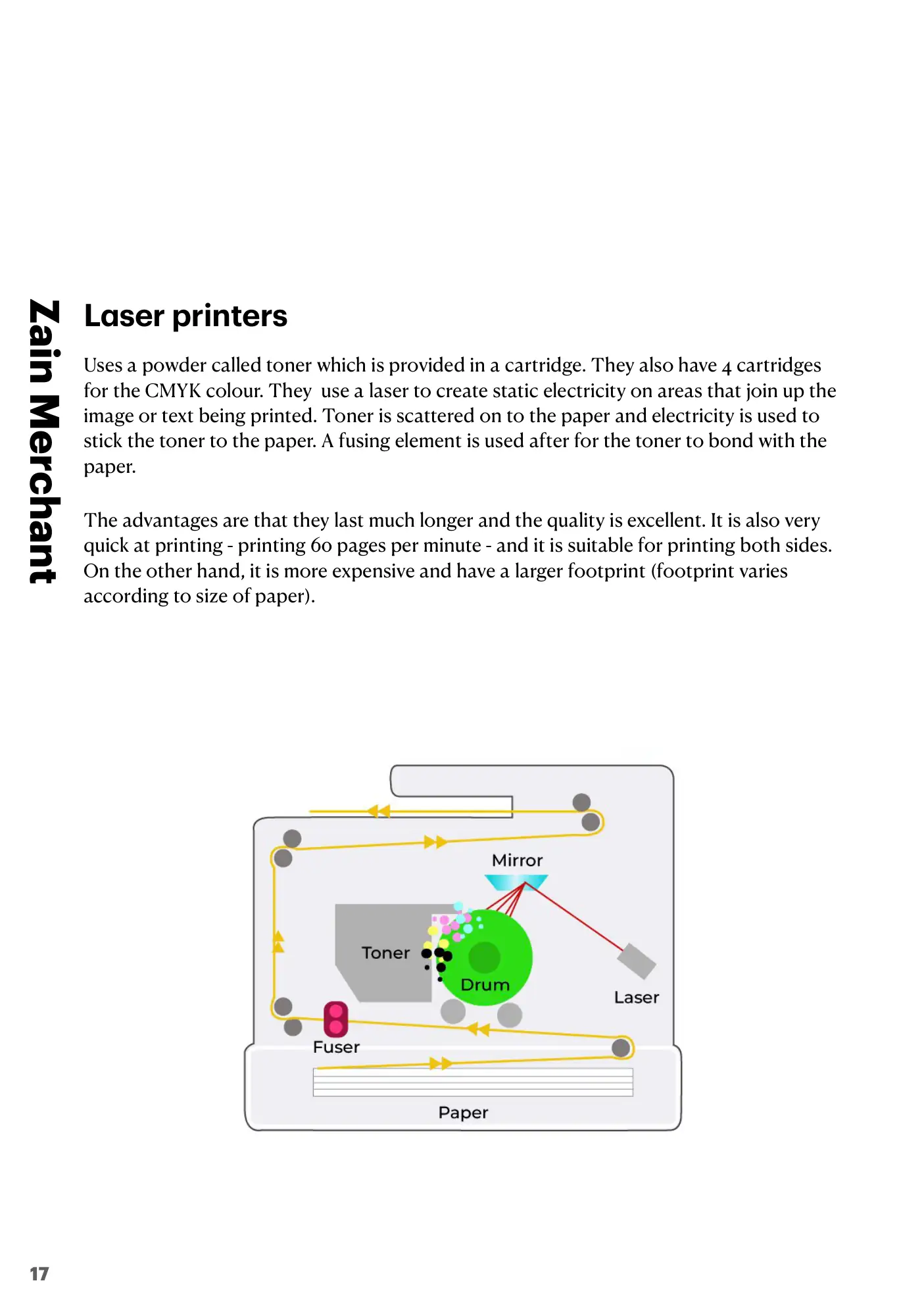 3.1 Computers and their components book pages, page 17