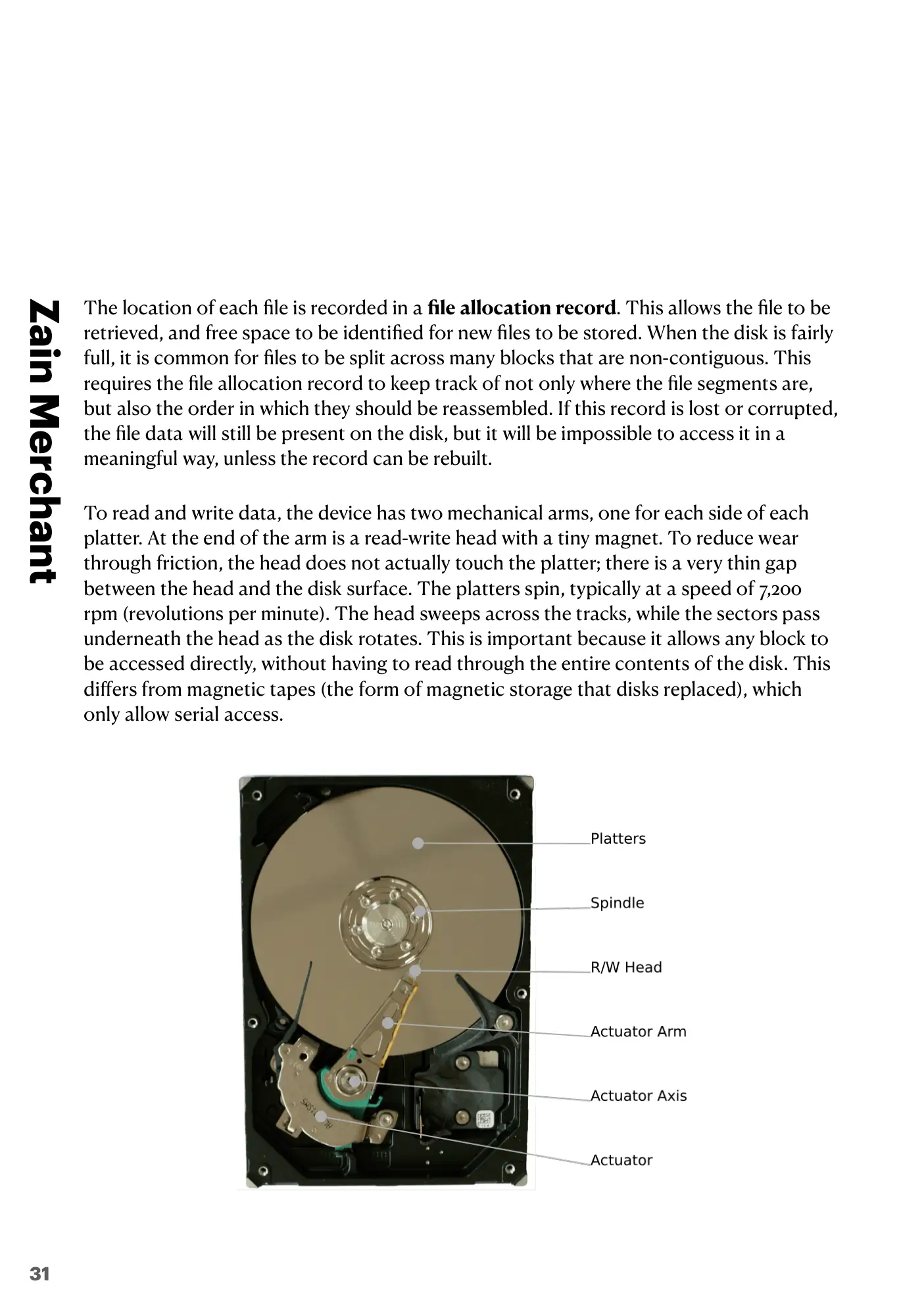3.1 Computers and their components book pages, page 31