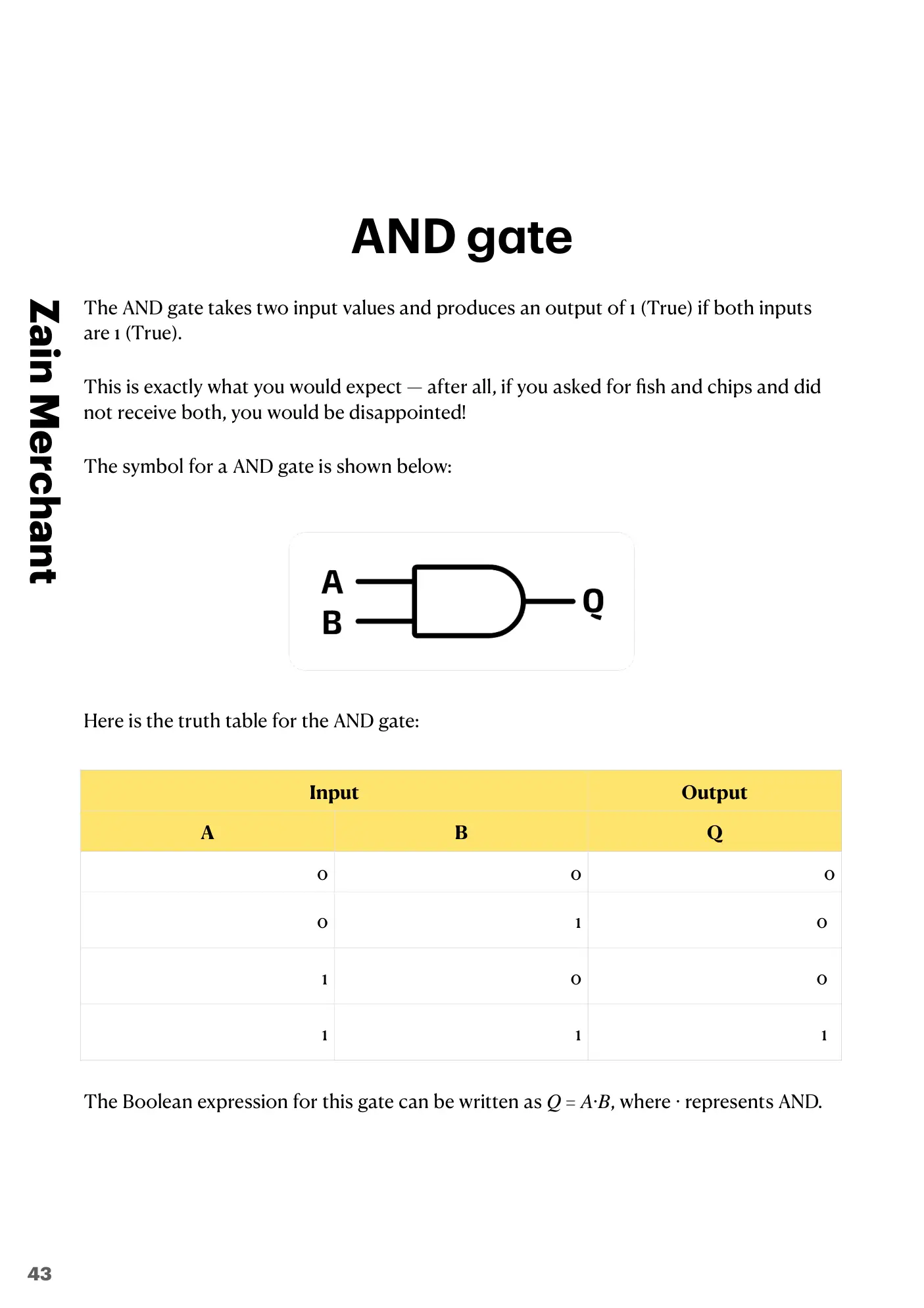 3.2 Logic Gates and Logic Circuits book pages, page 4