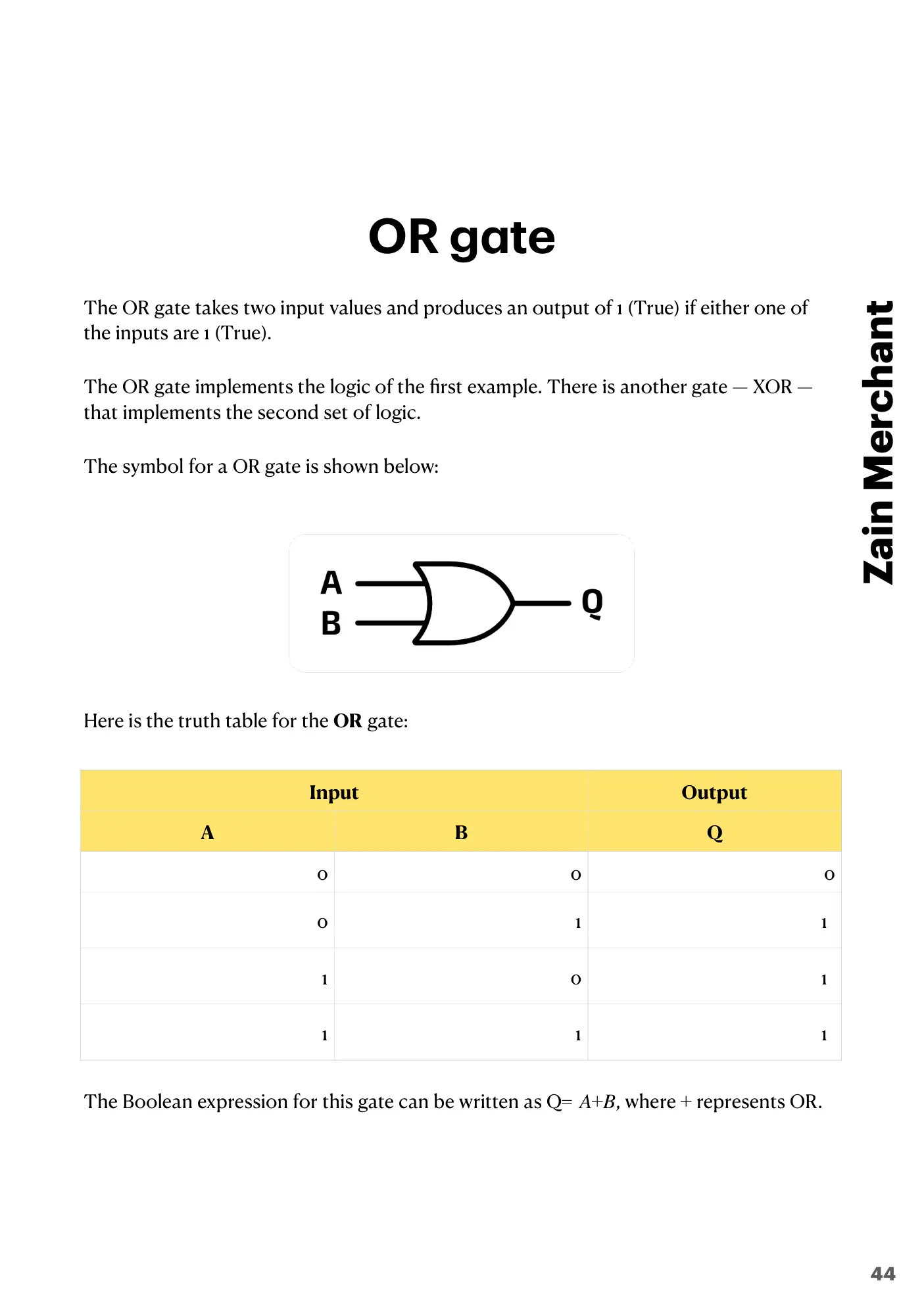 3.2 Logic Gates and Logic Circuits book pages, page 5