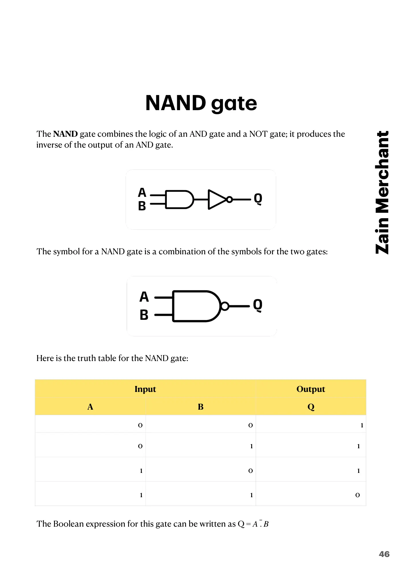 3.2 Logic Gates and Logic Circuits book pages, page 7