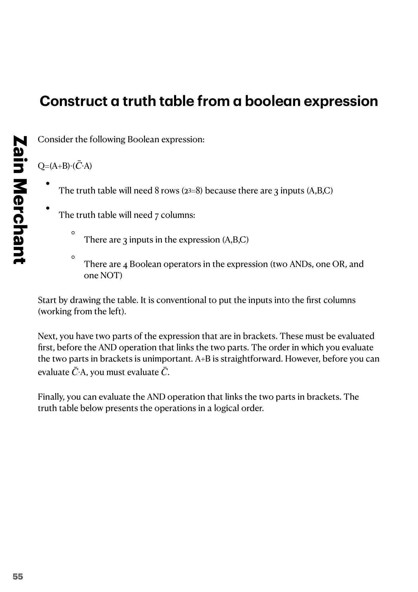 3.2 Logic Gates and Logic Circuits book pages, page 16