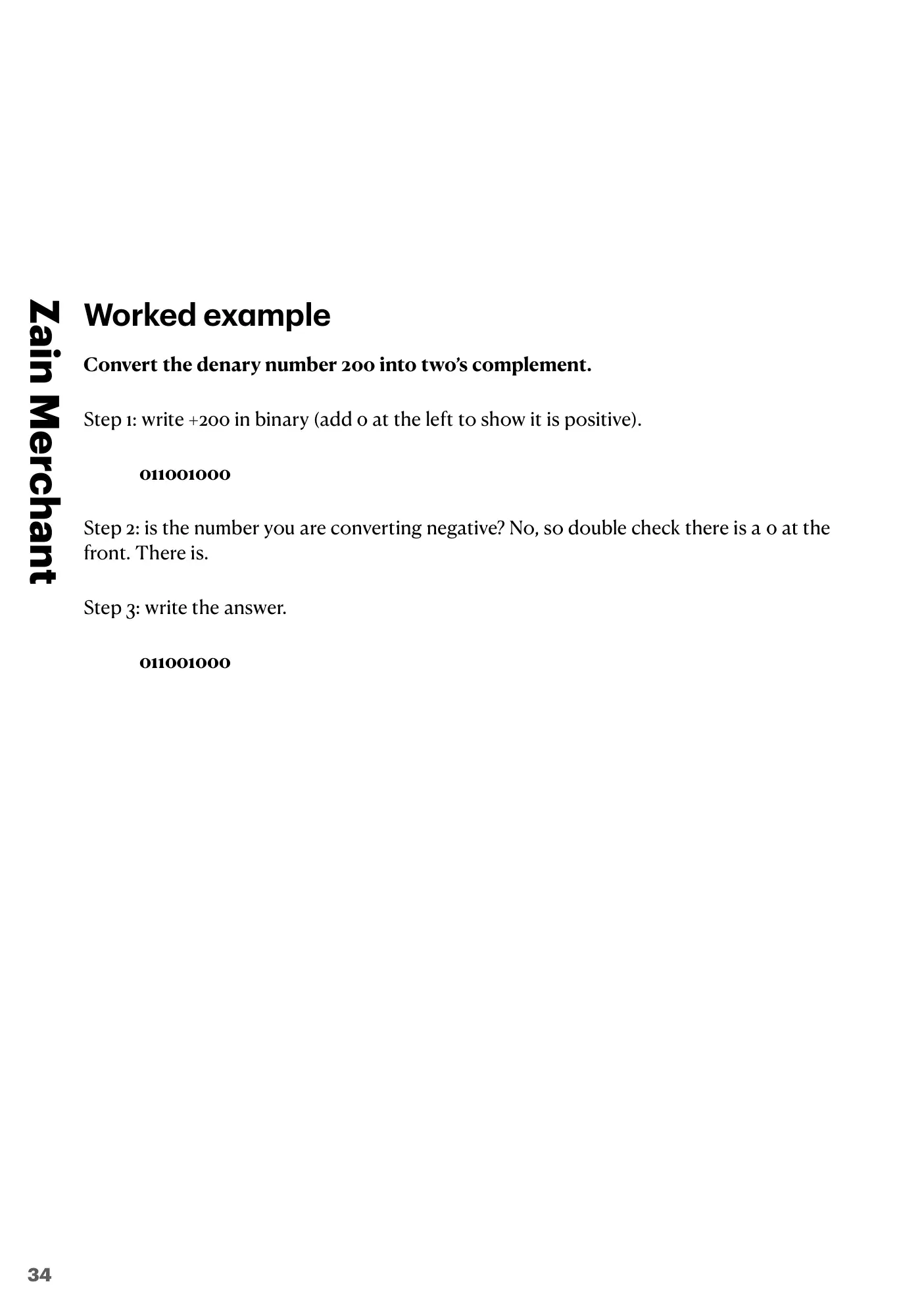 1.1 Data Representation book pages, page 34
