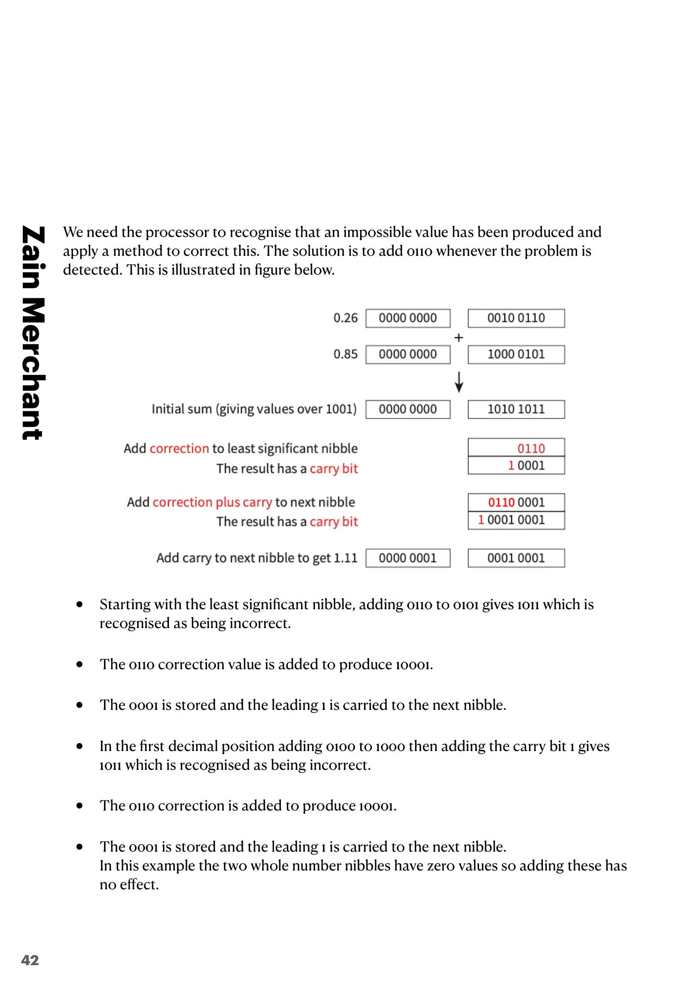 1.1 Data Representation book pages, page 42