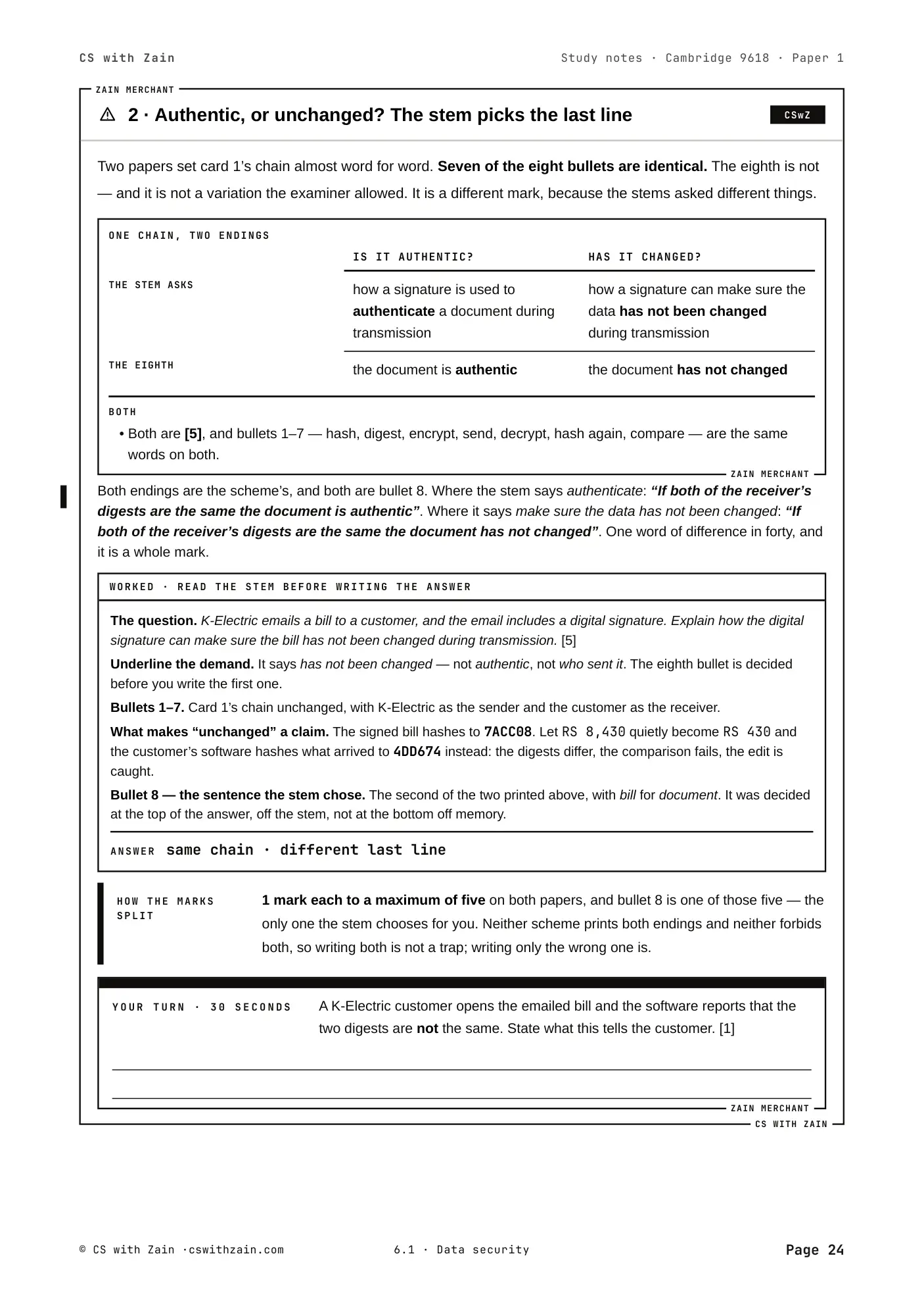 6.1 Data Security book pages, page 24