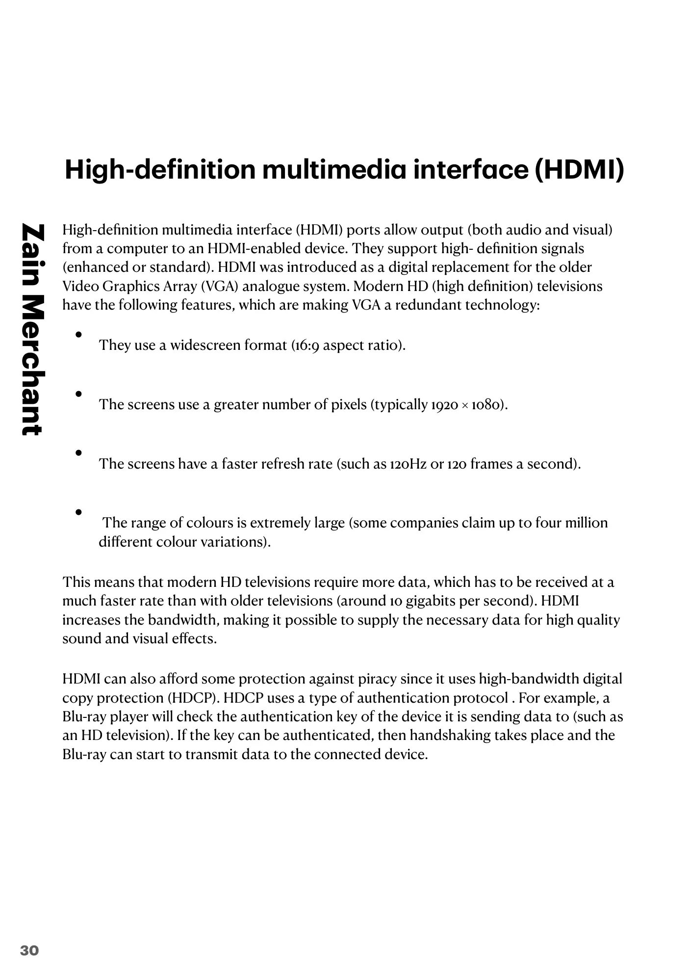 4.1 Central Processing Unit (CPU) Architecture book pages, page 30