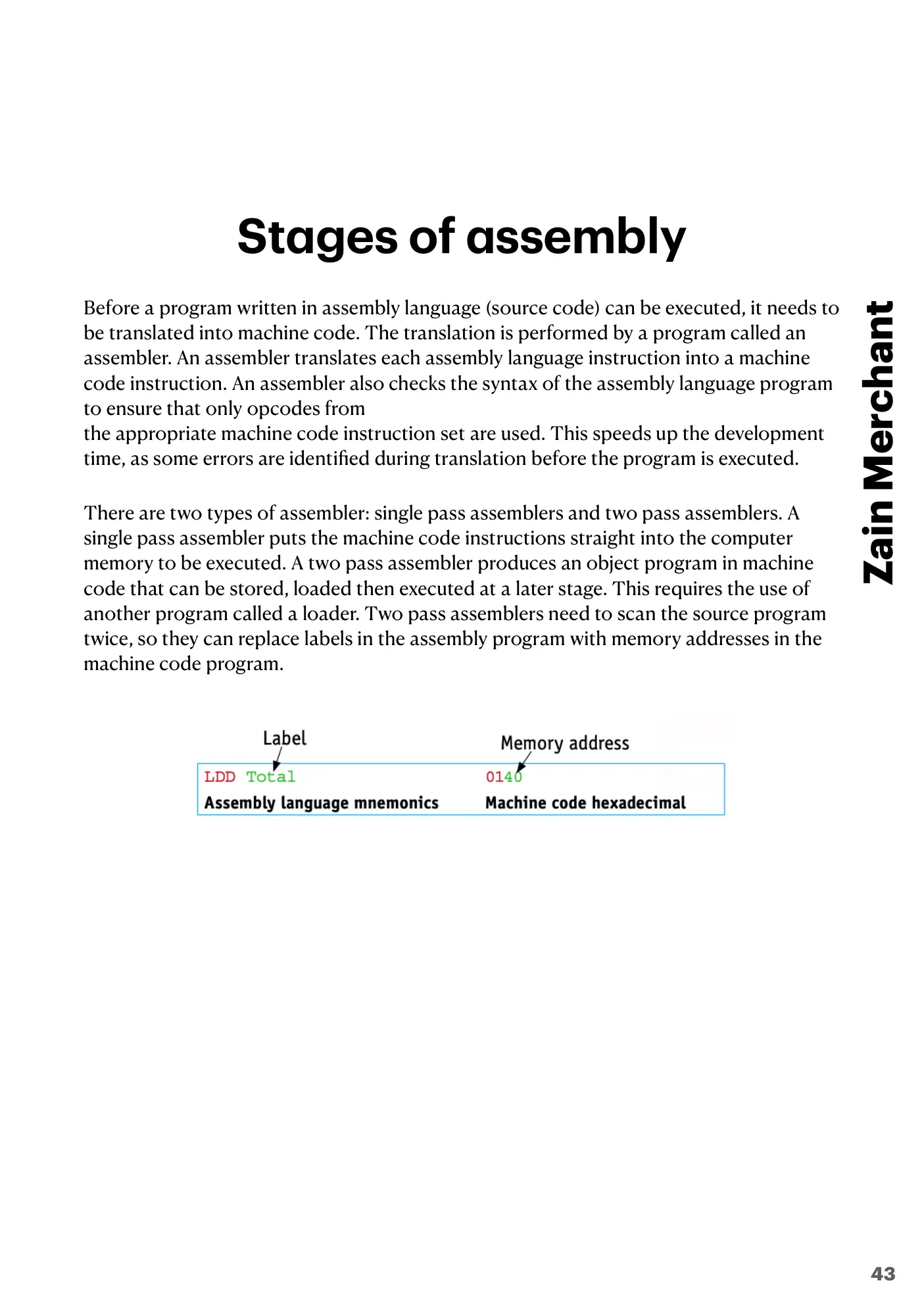 4.2 Assembly Language book pages, page 9