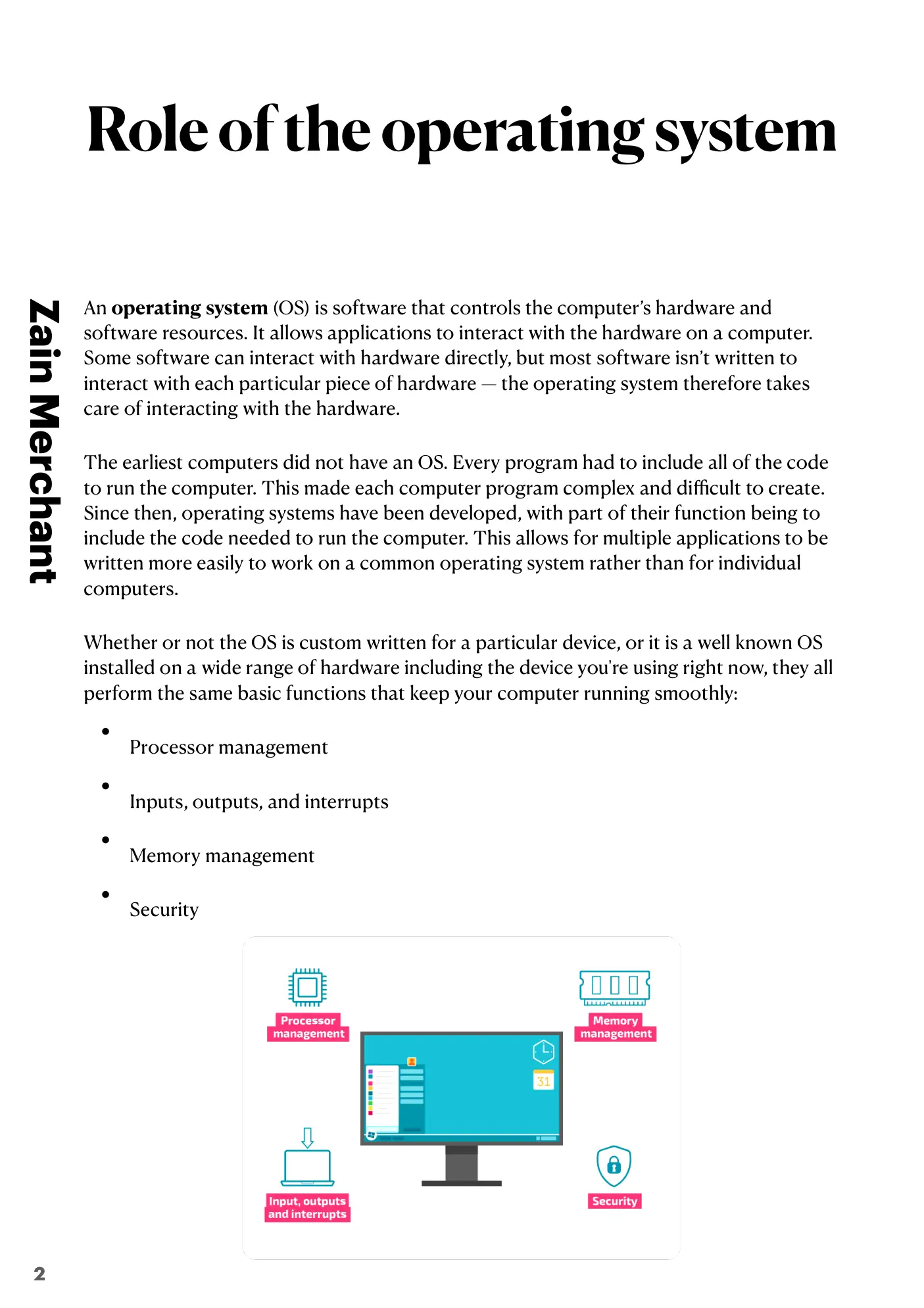 5.1 Operating Systems book pages, page 2