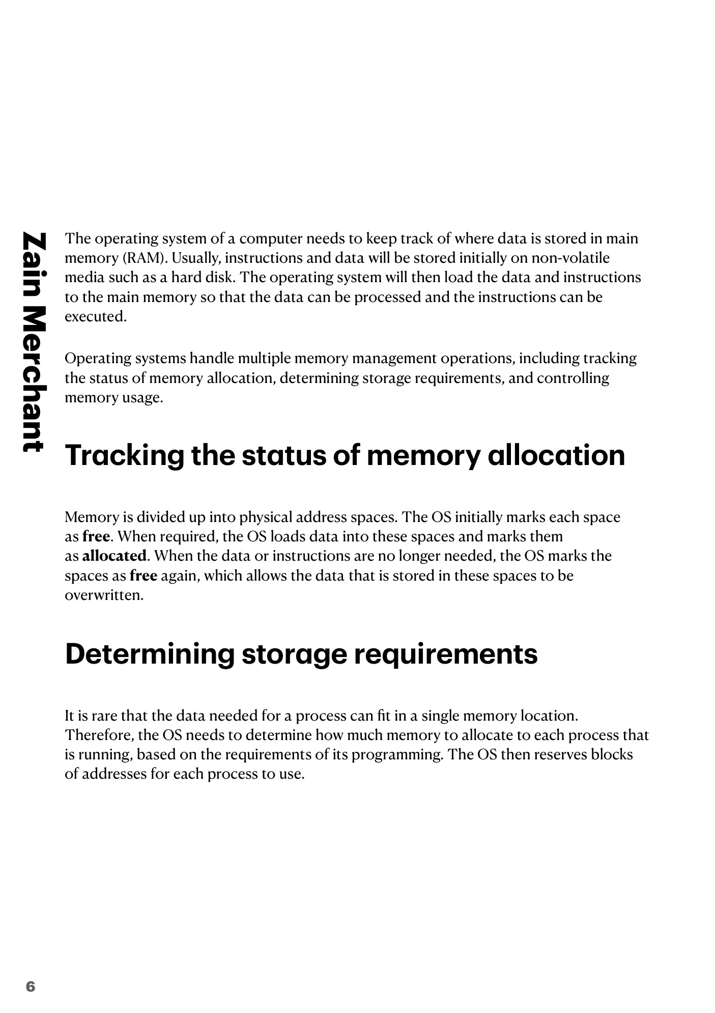 5.1 Operating Systems book pages, page 6