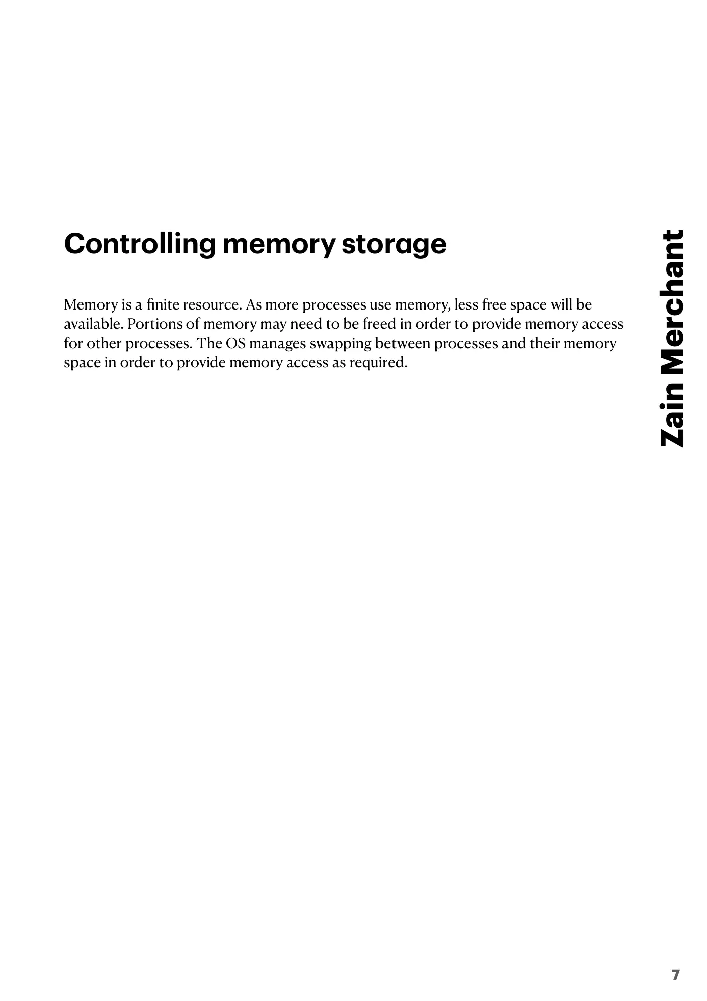 5.1 Operating Systems book pages, page 7