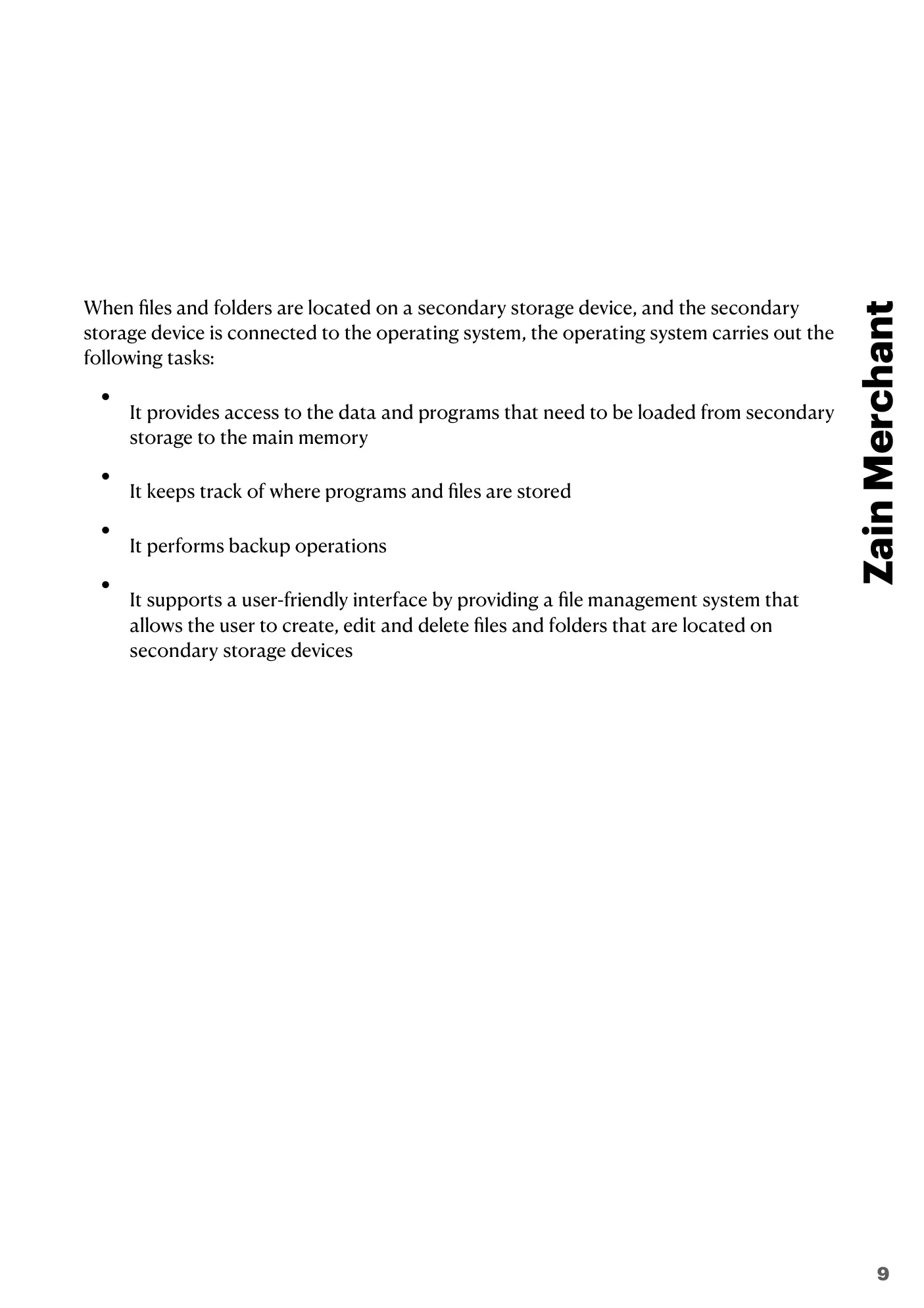 5.1 Operating Systems book pages, page 9