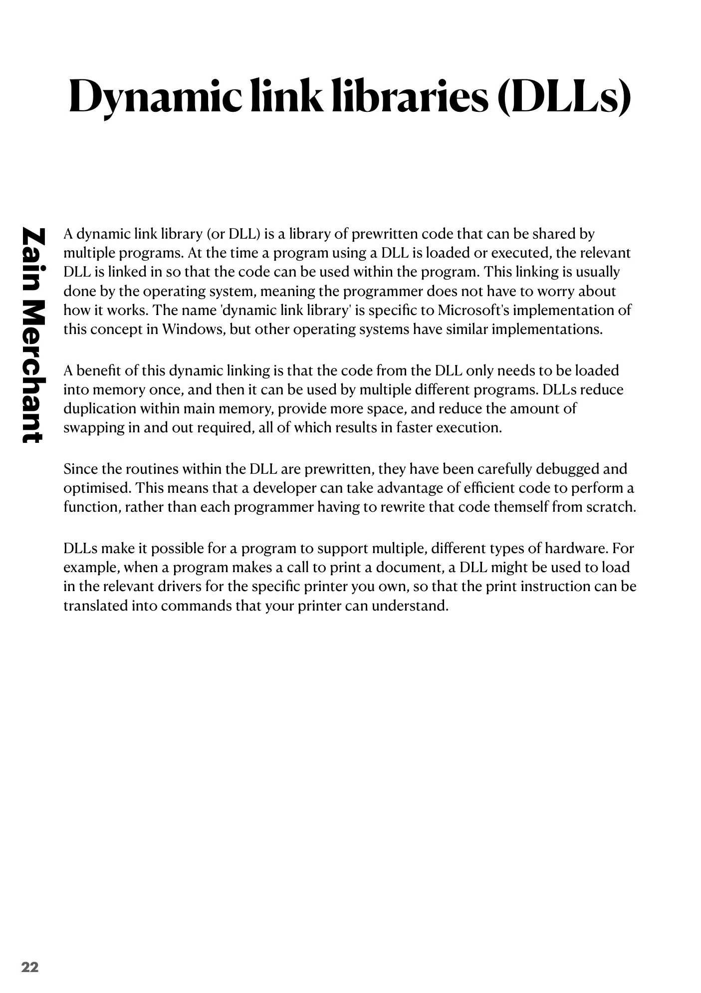 5.1 Operating Systems book pages, page 22