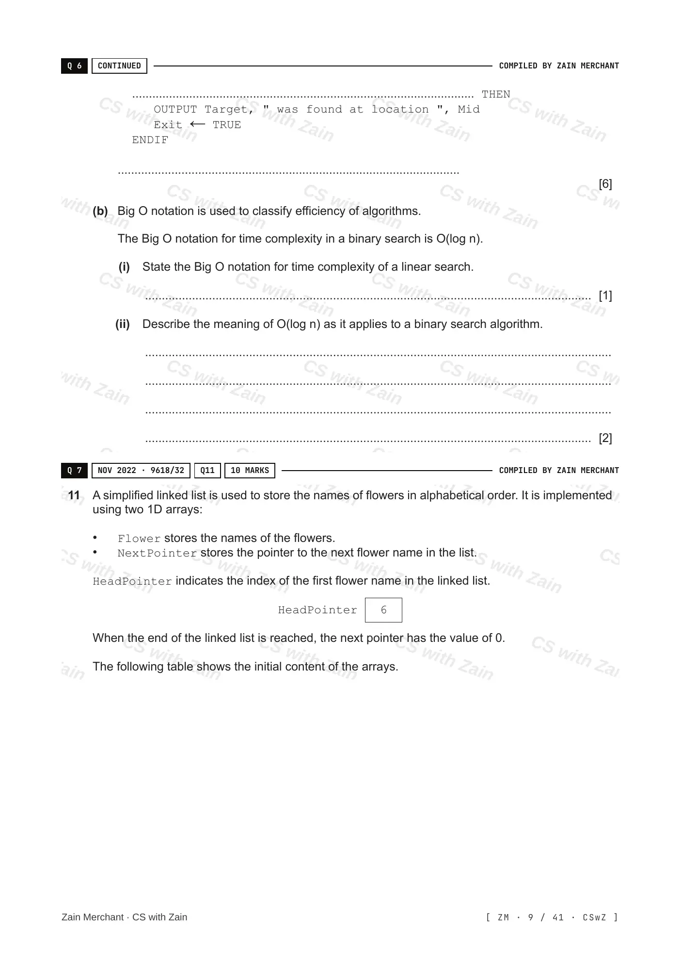 19.1 Algorithms questions, page 8