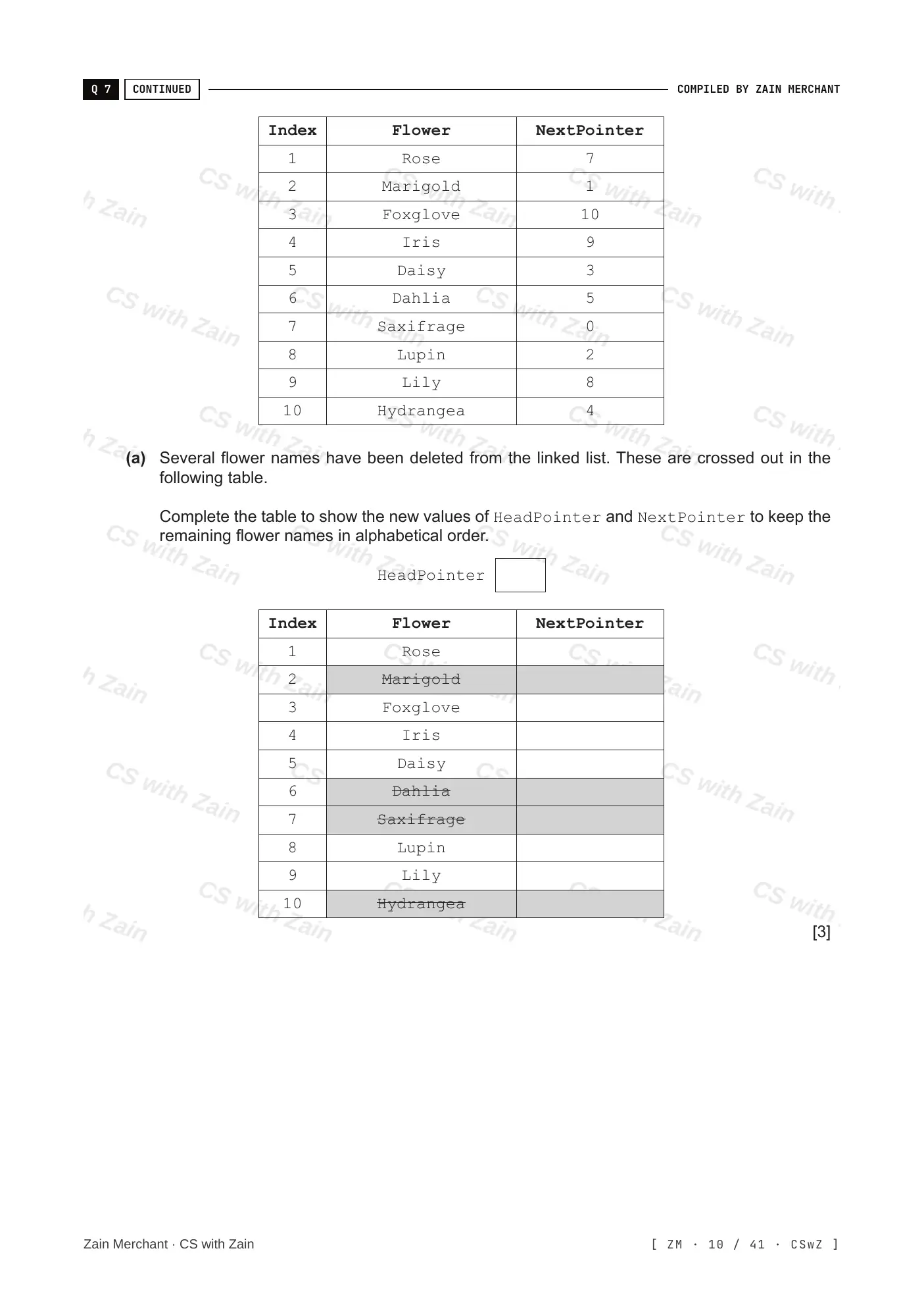 19.1 Algorithms questions, page 9