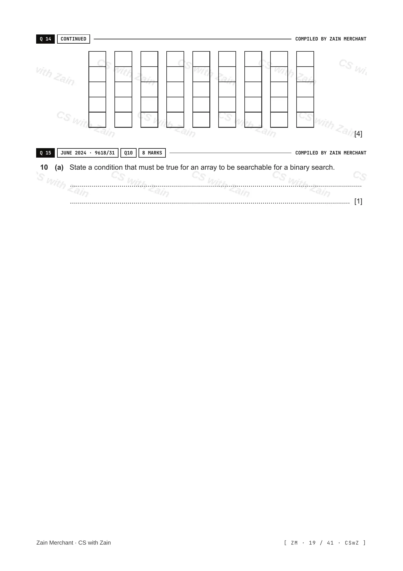 19.1 Algorithms questions, page 18