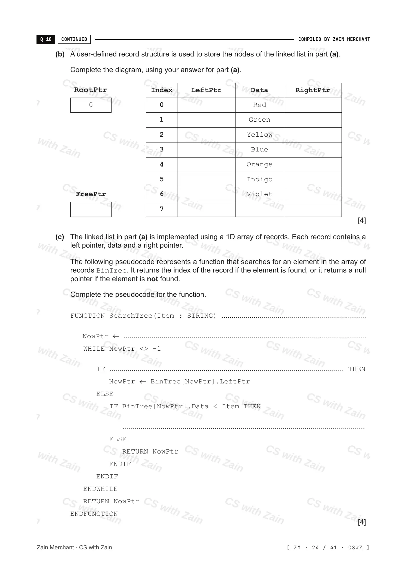 19.1 Algorithms questions, page 23