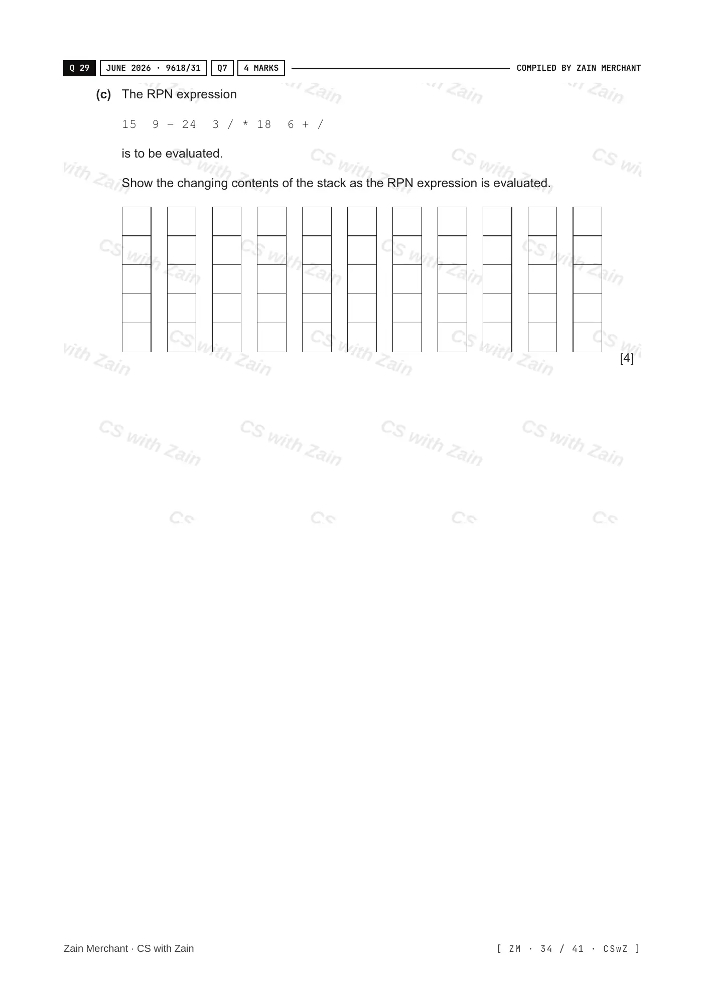 19.1 Algorithms questions, page 33