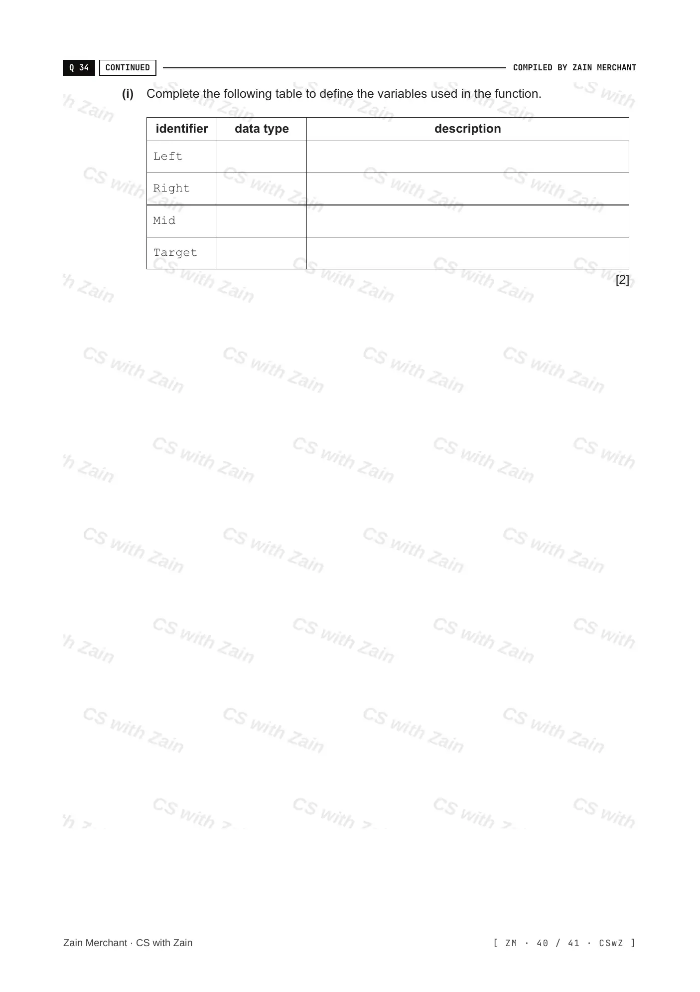 19.1 Algorithms questions, page 39