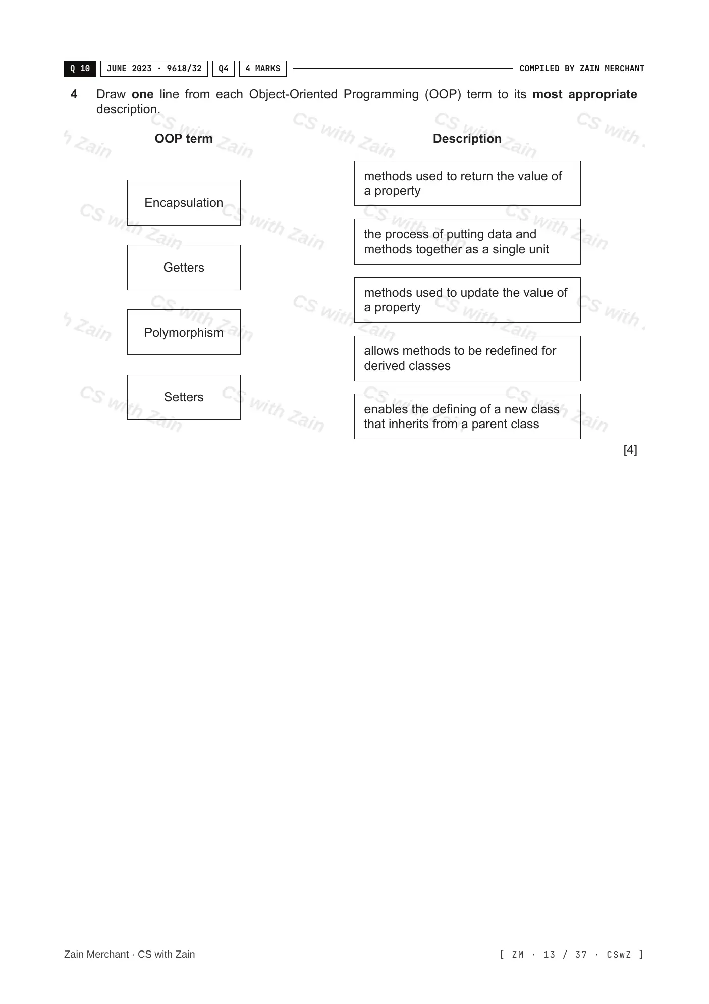 20.1 Programming Paradigms questions, page 12